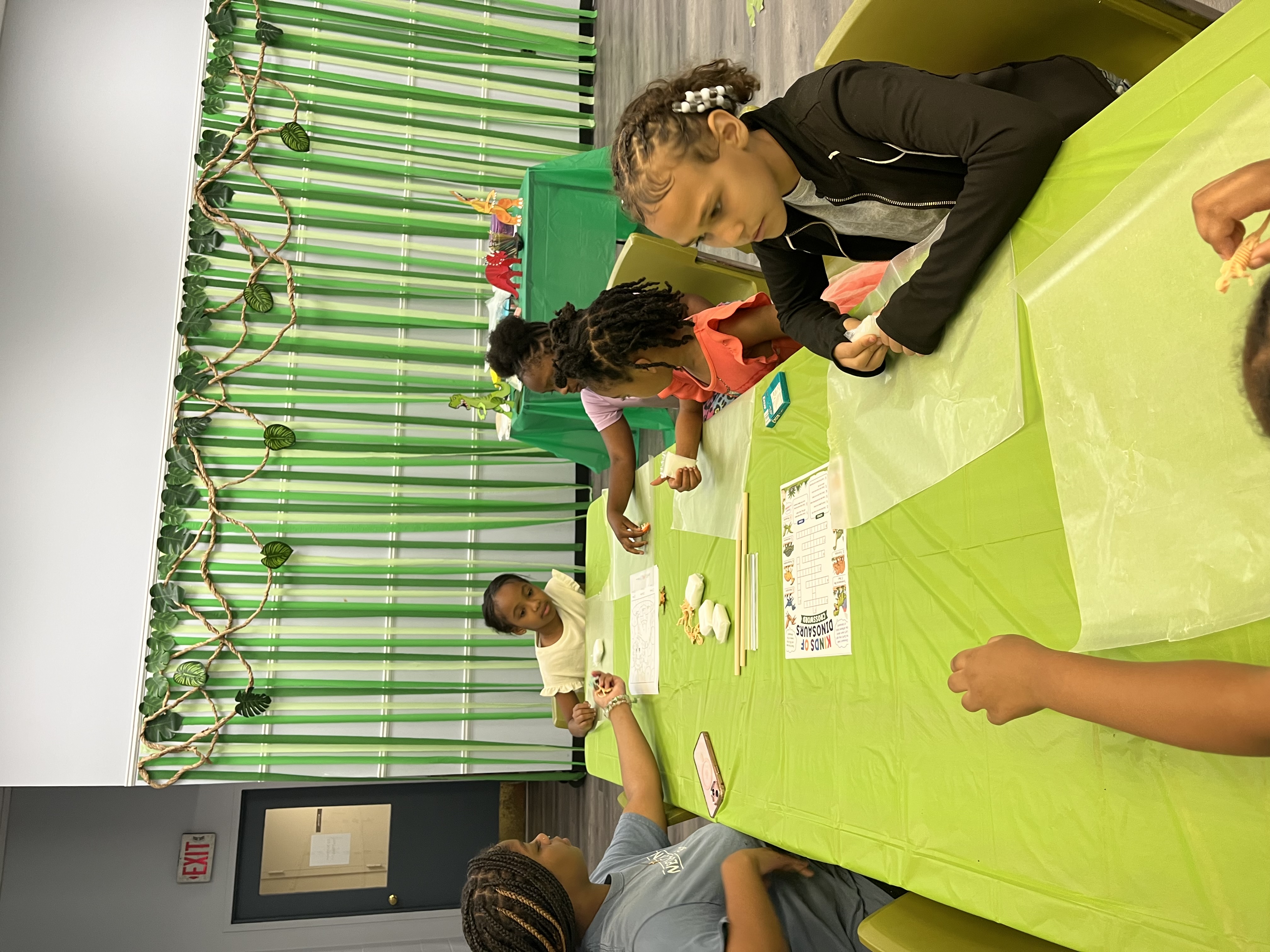 Creating memories, exploring creativity, and learning through hands-on fun at the Newton Library! 🦕🎨📚✨
