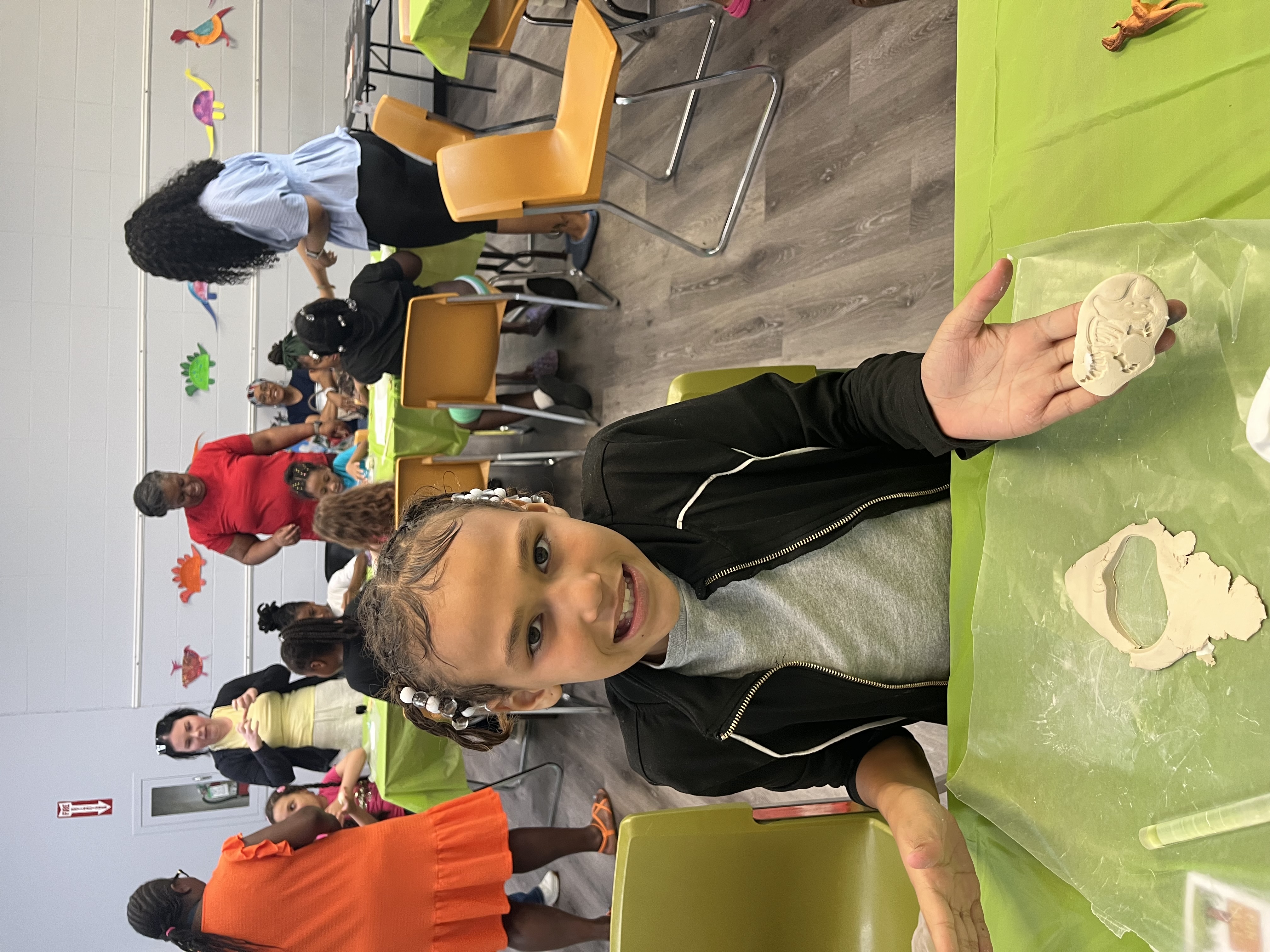 Creating memories, exploring creativity, and learning through hands-on fun at the Newton Library! 🦕🎨📚✨