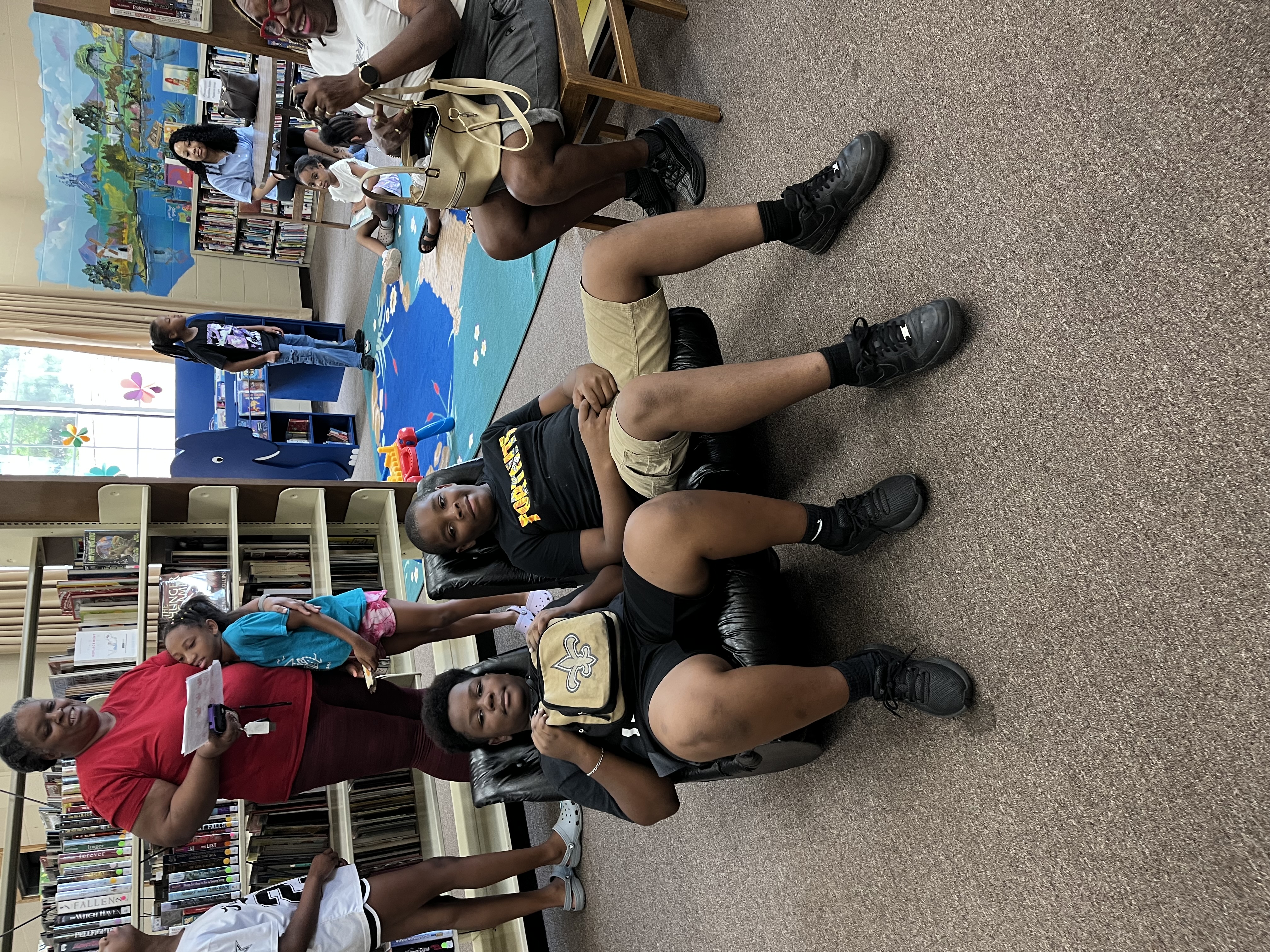 Creating memories, exploring creativity, and learning through hands-on fun at the Newton Library! 🦕🎨📚✨