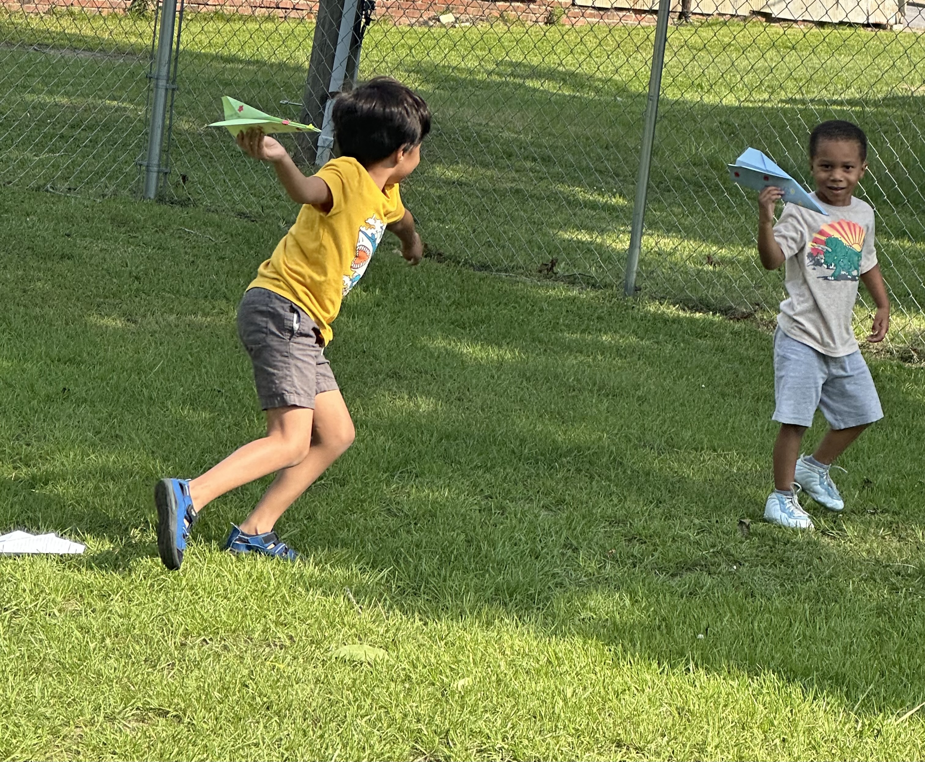 Taking Flight: Students Soar with Paper Airplanes