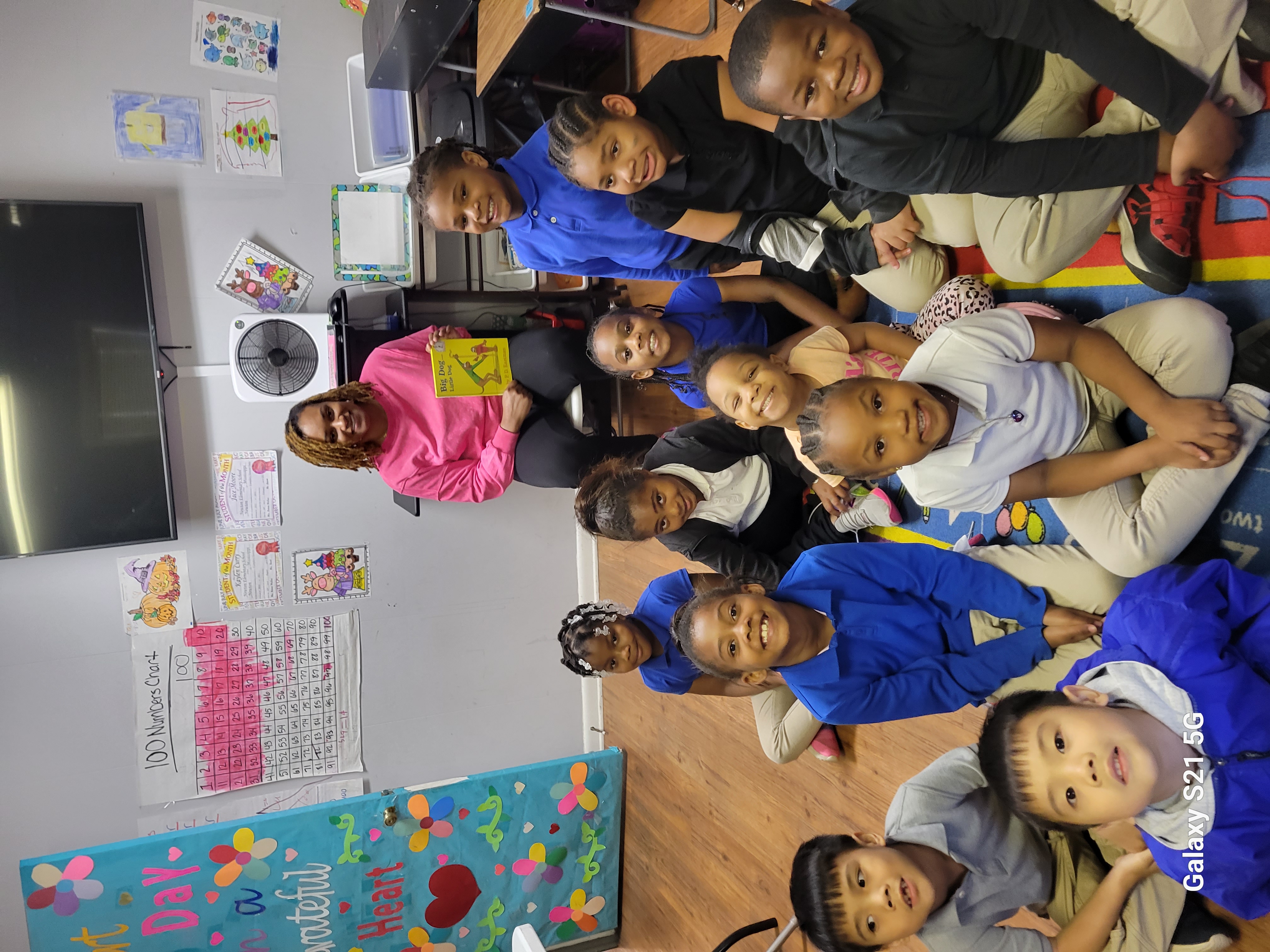 Fun with Dr. Seuss: MSU-Extension's Kenyotia Moncrief Visits