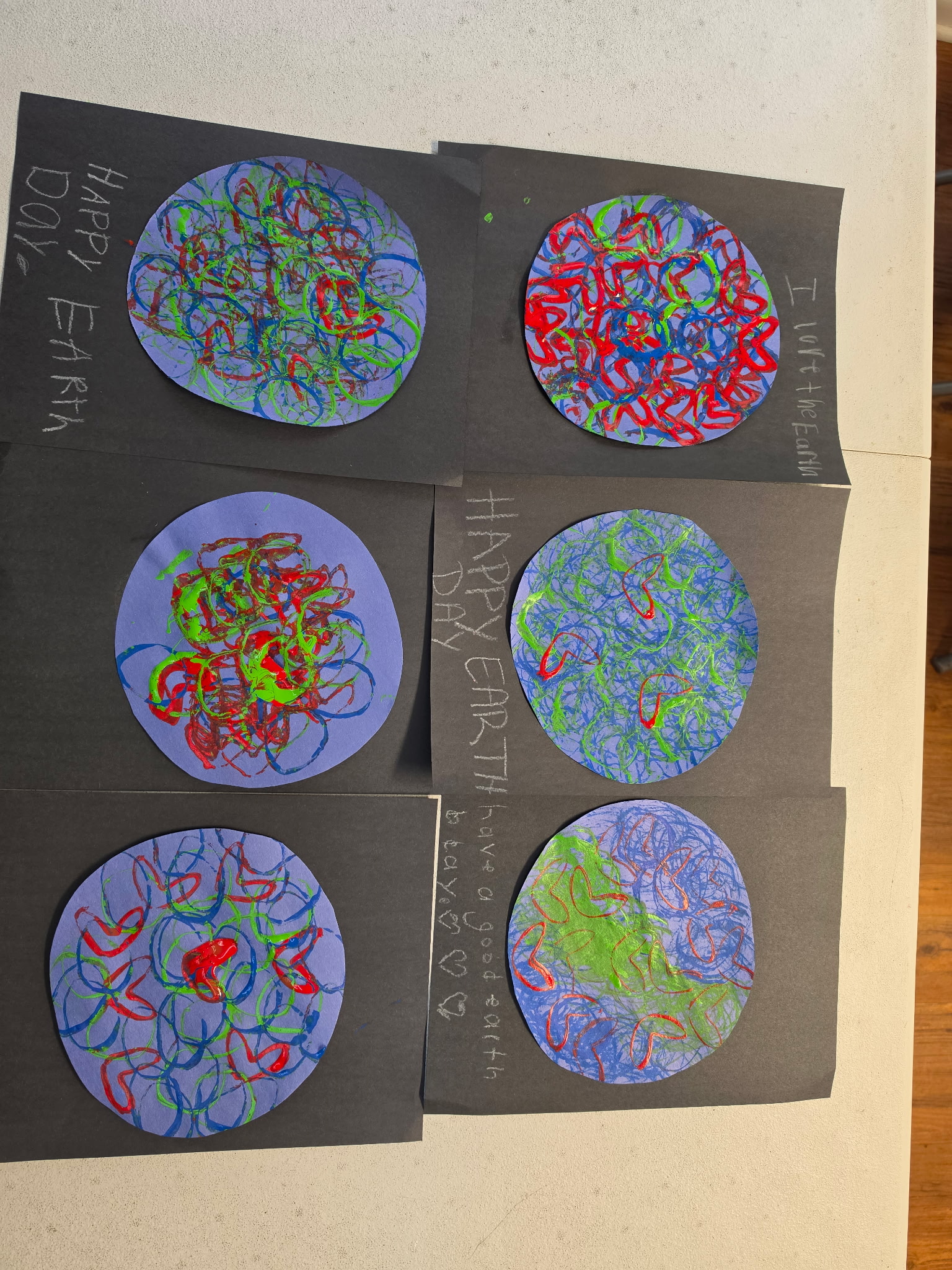 Our students got creative for Earth Day with a fun recycled art project in Mrs. Pa...