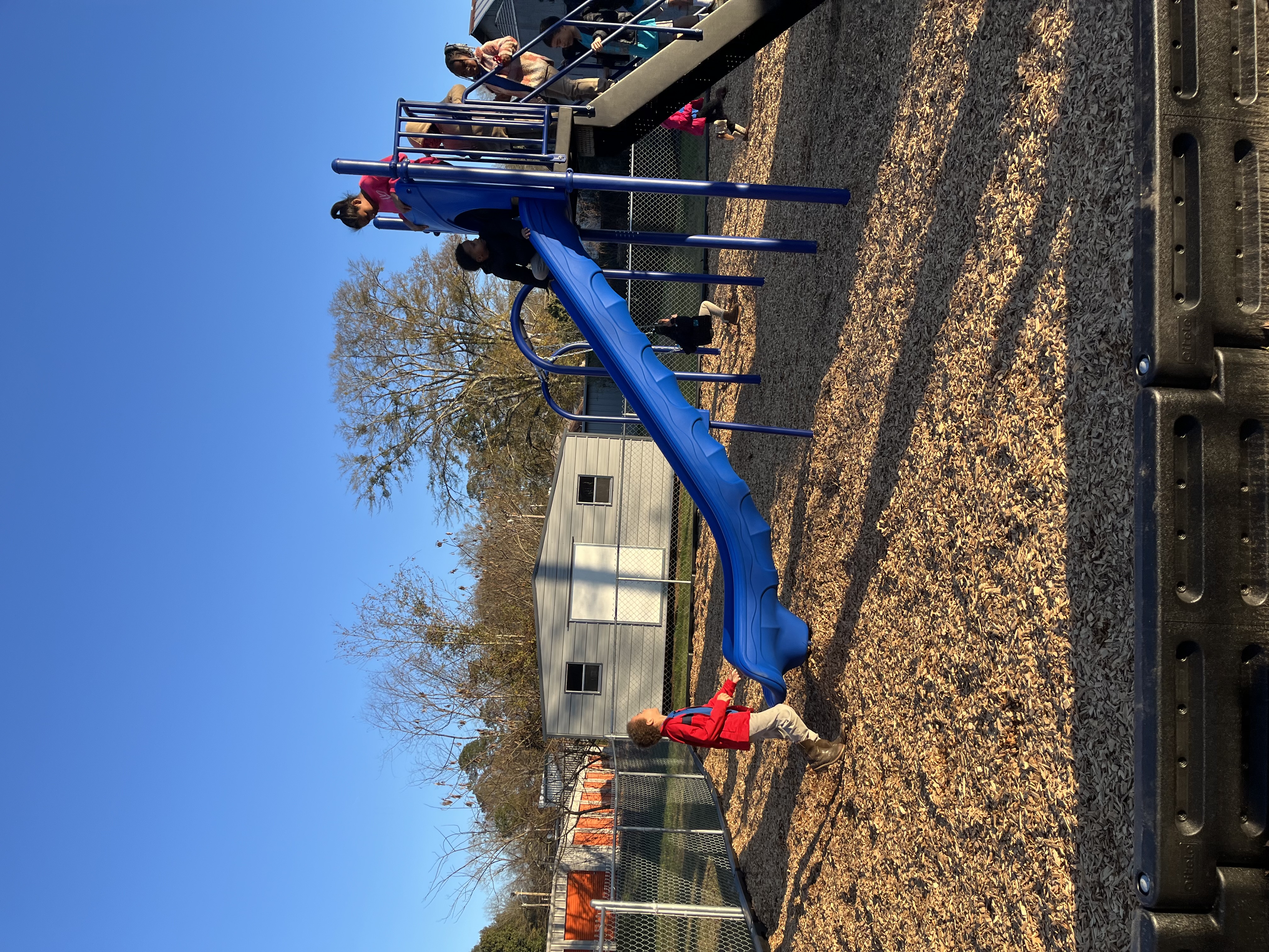 ❄️ Winter Fun on the New Playground!