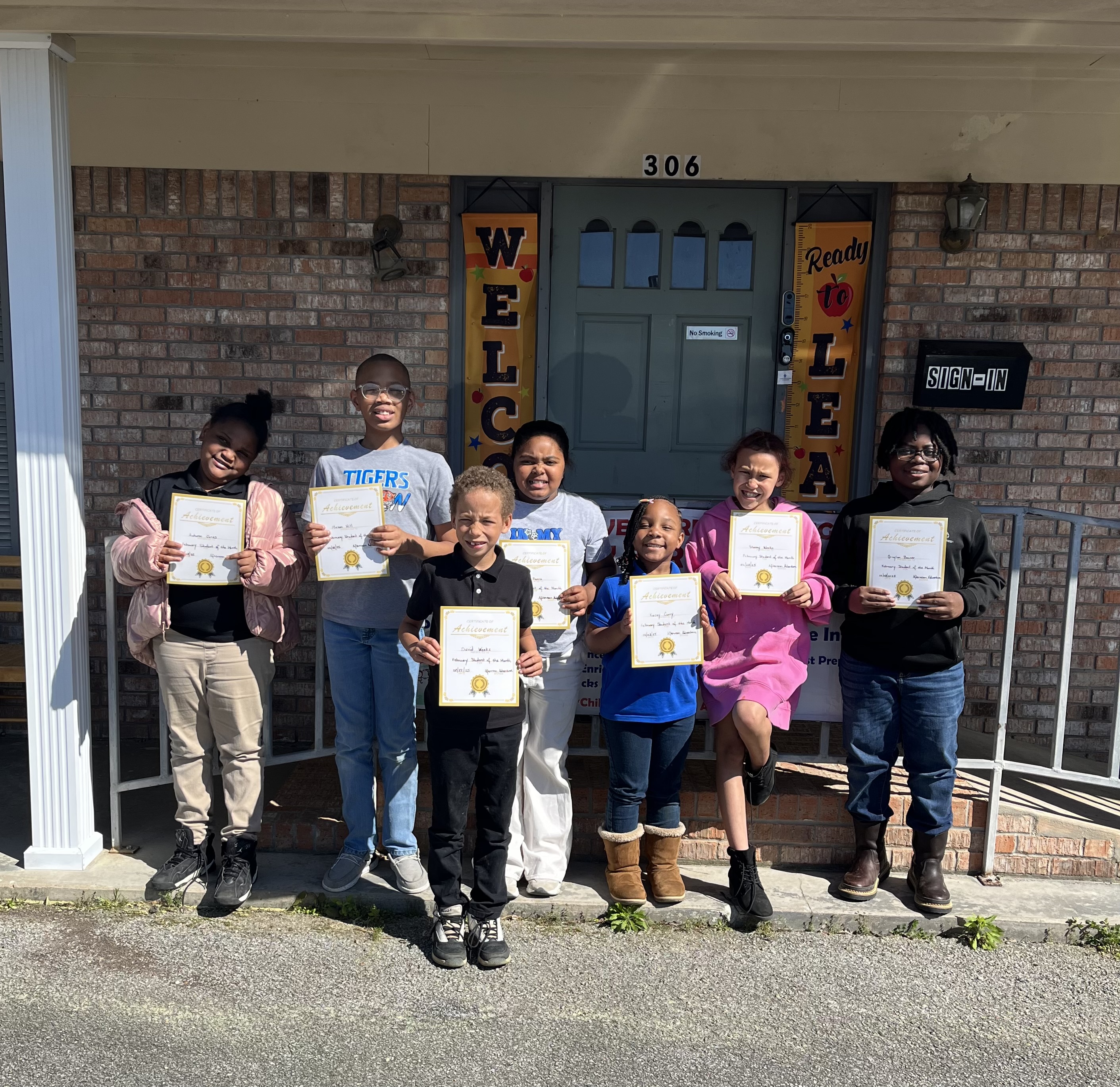 February 2025 Star Students of the Month!