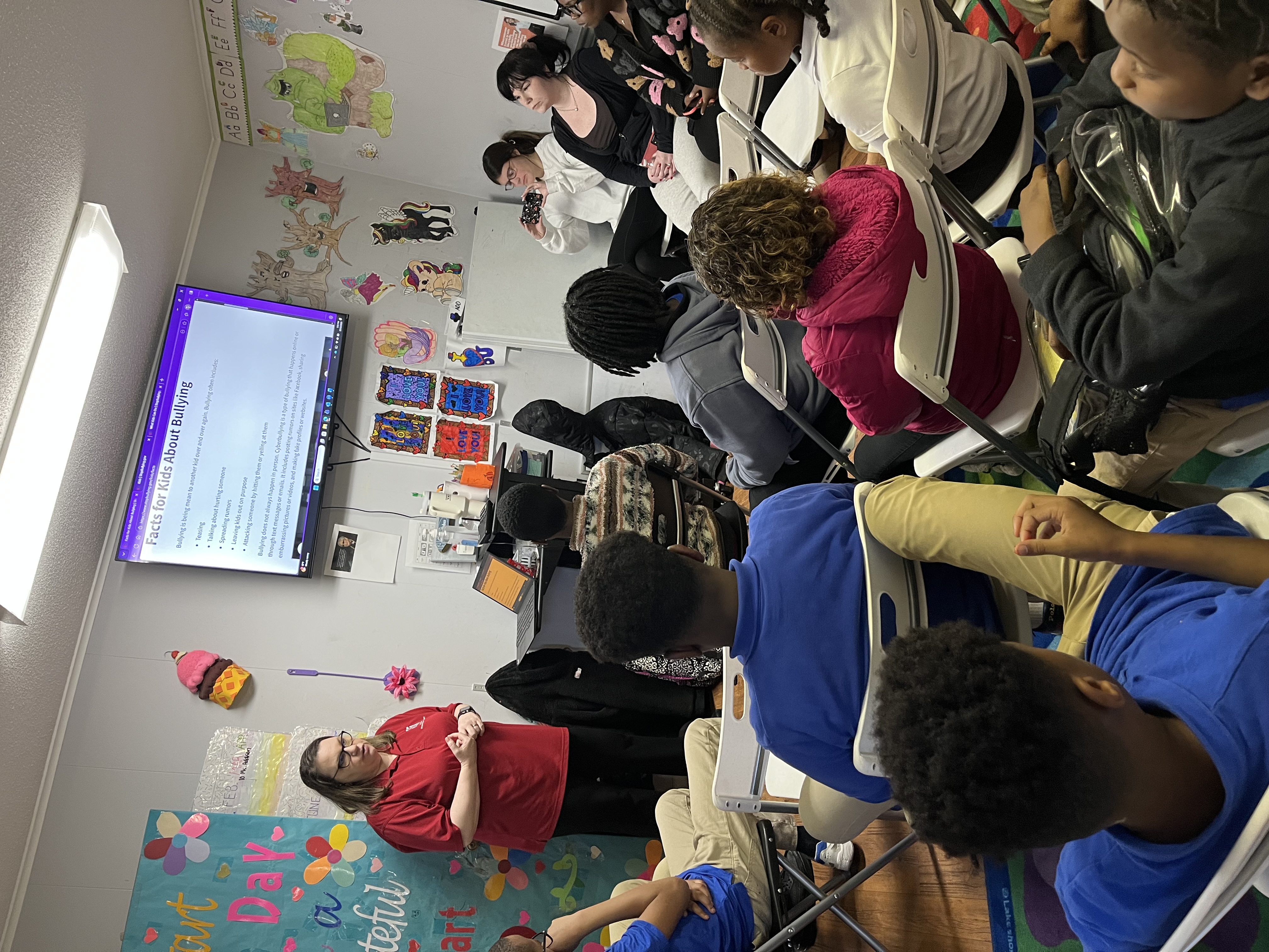 Shout out to Mrs. Baker from MDHS for coming to Afternoon Adventure today to lead...