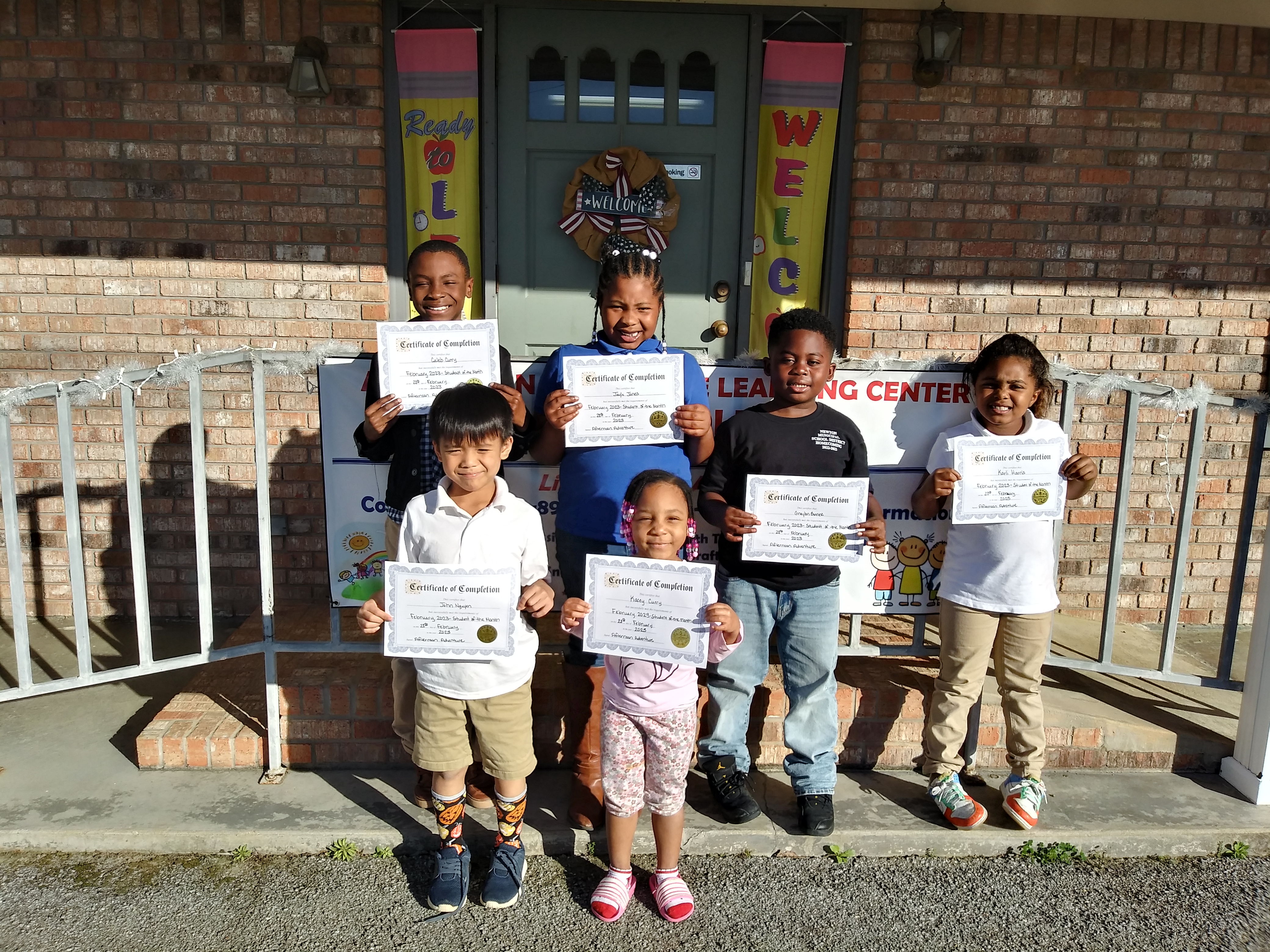 February 2023 Star Students of the Month