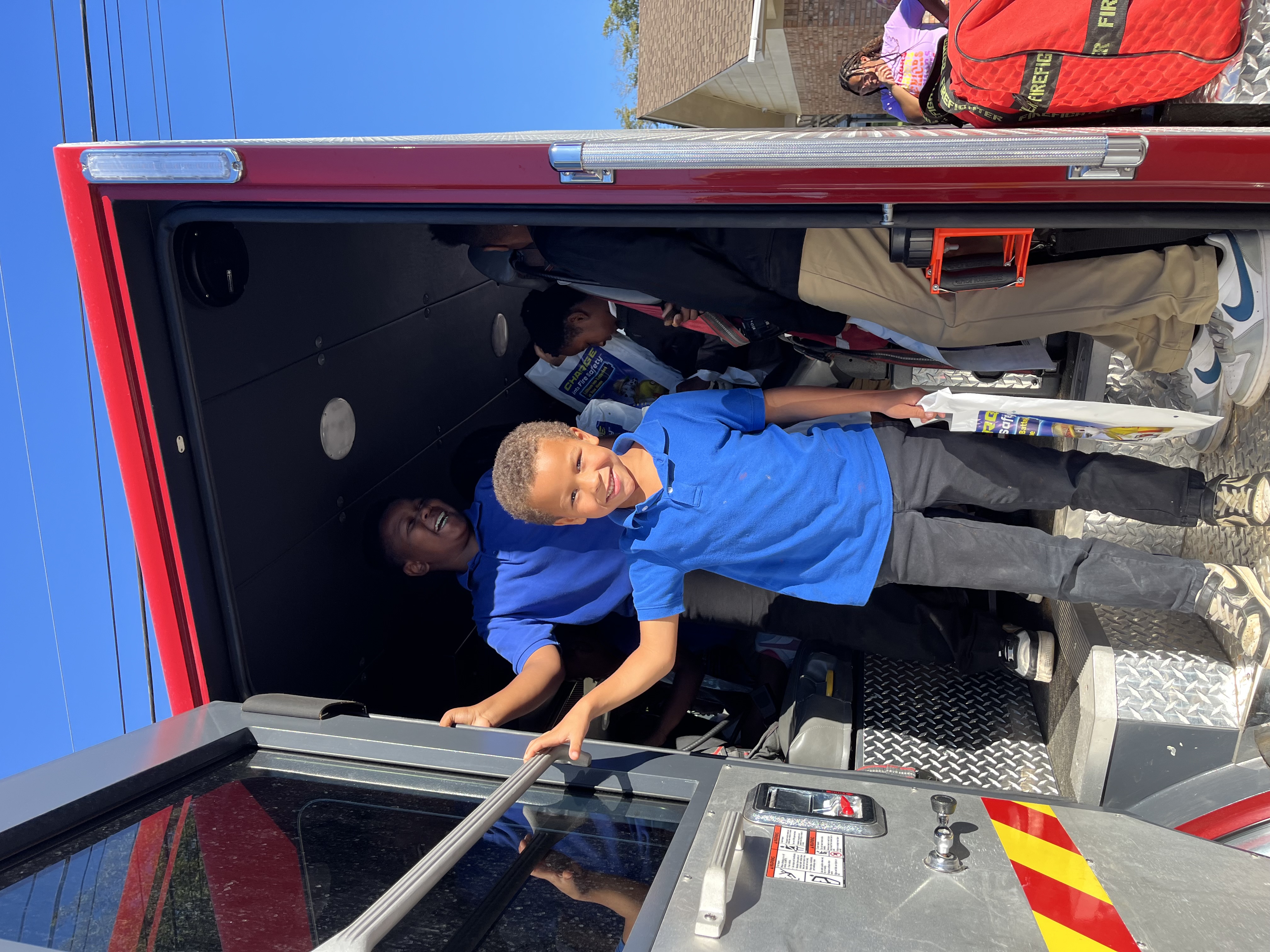 Thank you, Newton Fire Department, for visiting our students this October 2025 for...