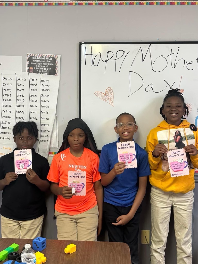 Afternoon Adventure Students Spread Love with Handcrafted Tea Cup Mother's Day Cards!