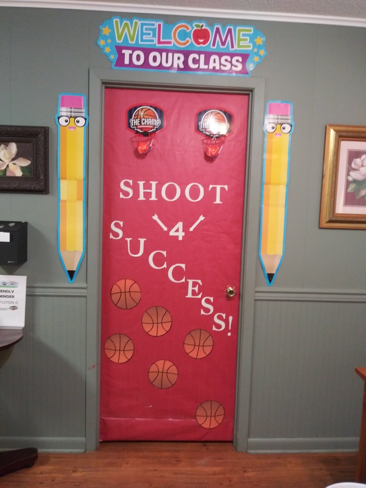 Room One Door Decorations