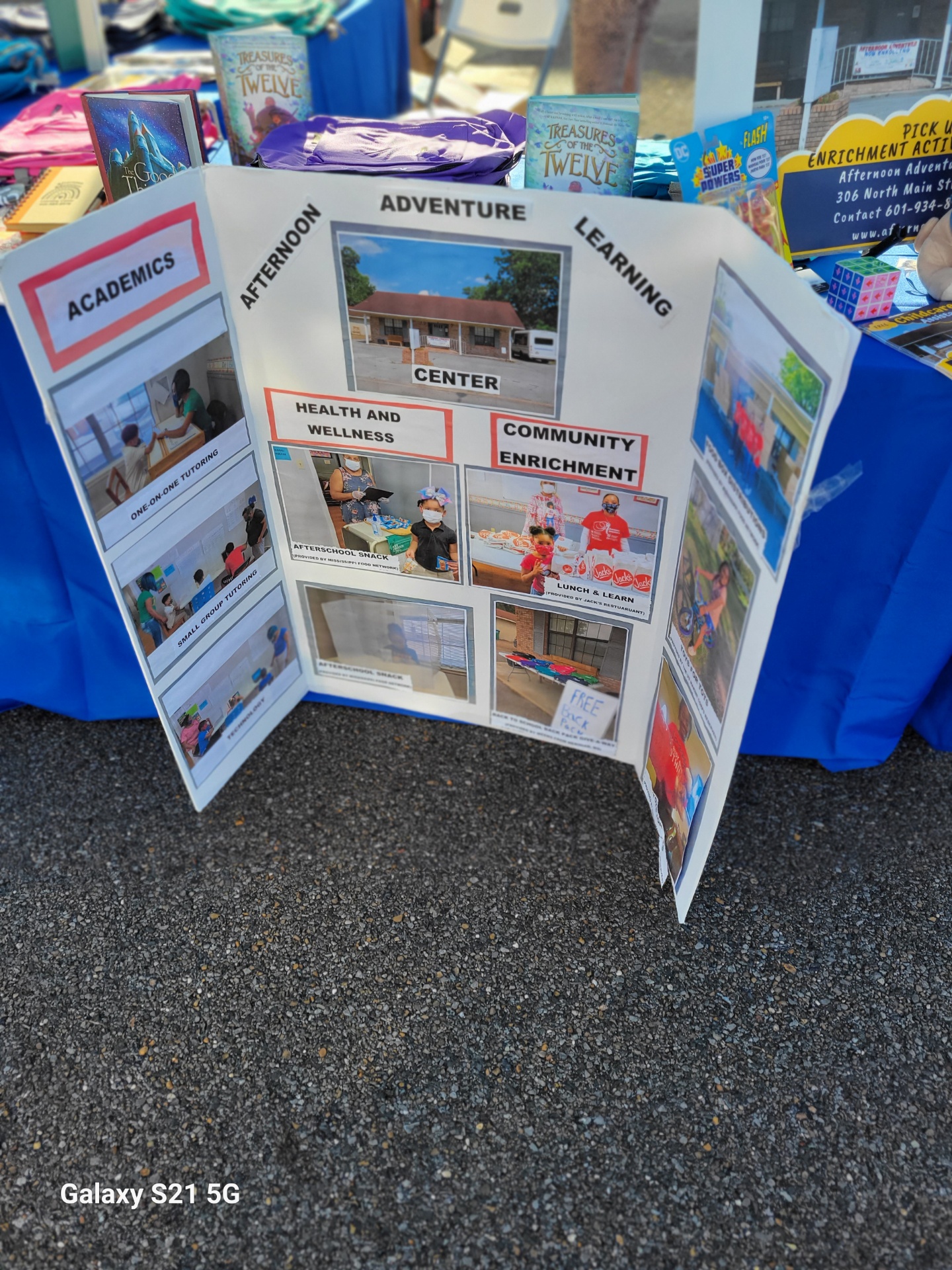Spreading Joy: Afternoon Adventure Donates Backpacks, Books, and More at the Loose Caboose