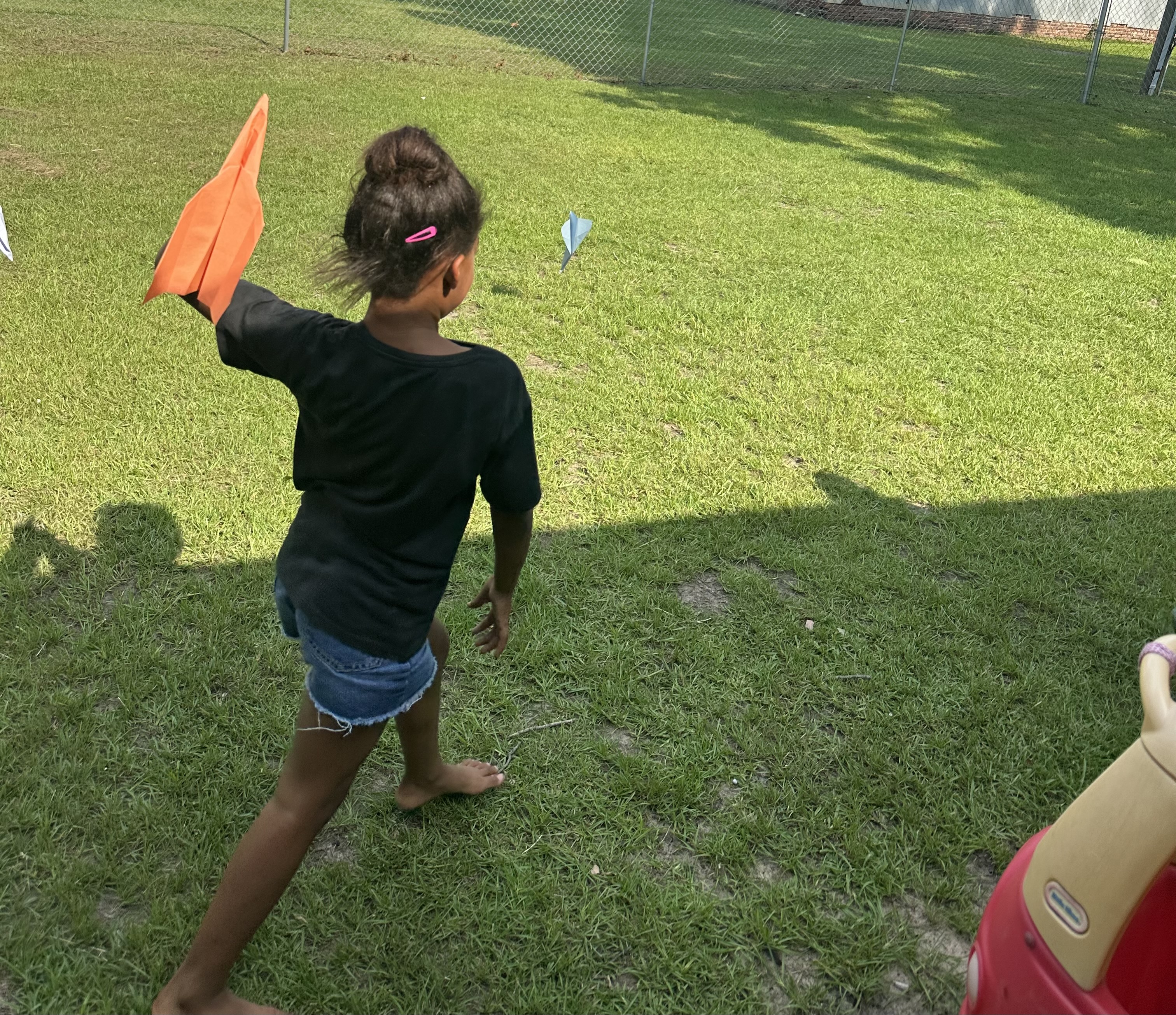 Taking Flight: Students Soar with Paper Airplanes