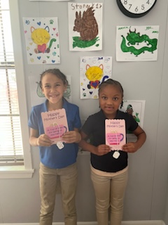Afternoon Adventure Students Spread Love with Handcrafted Tea Cup Mother's Day Cards!
