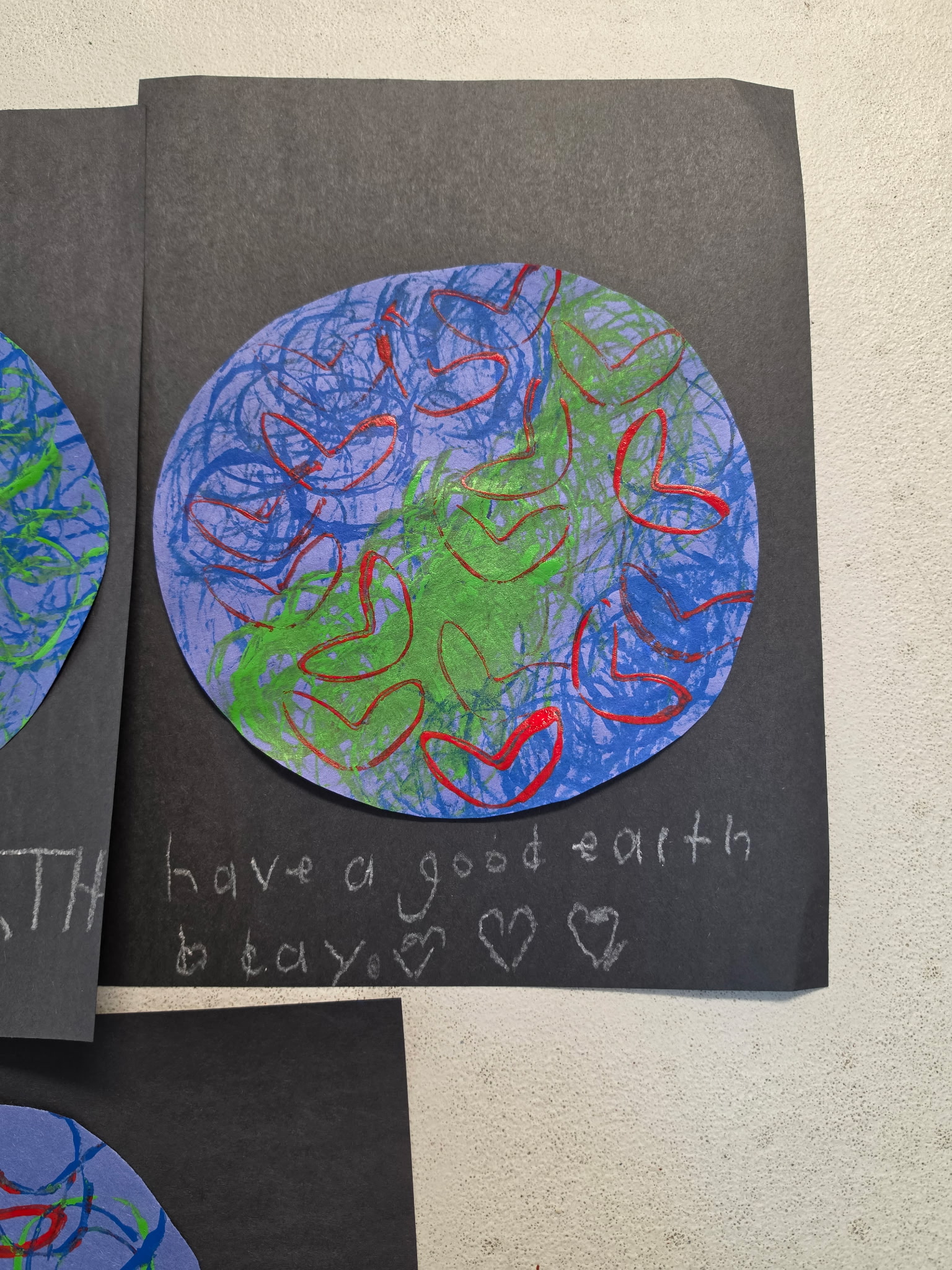 Our students got creative for Earth Day with a fun recycled art project in Mrs. Pa...
