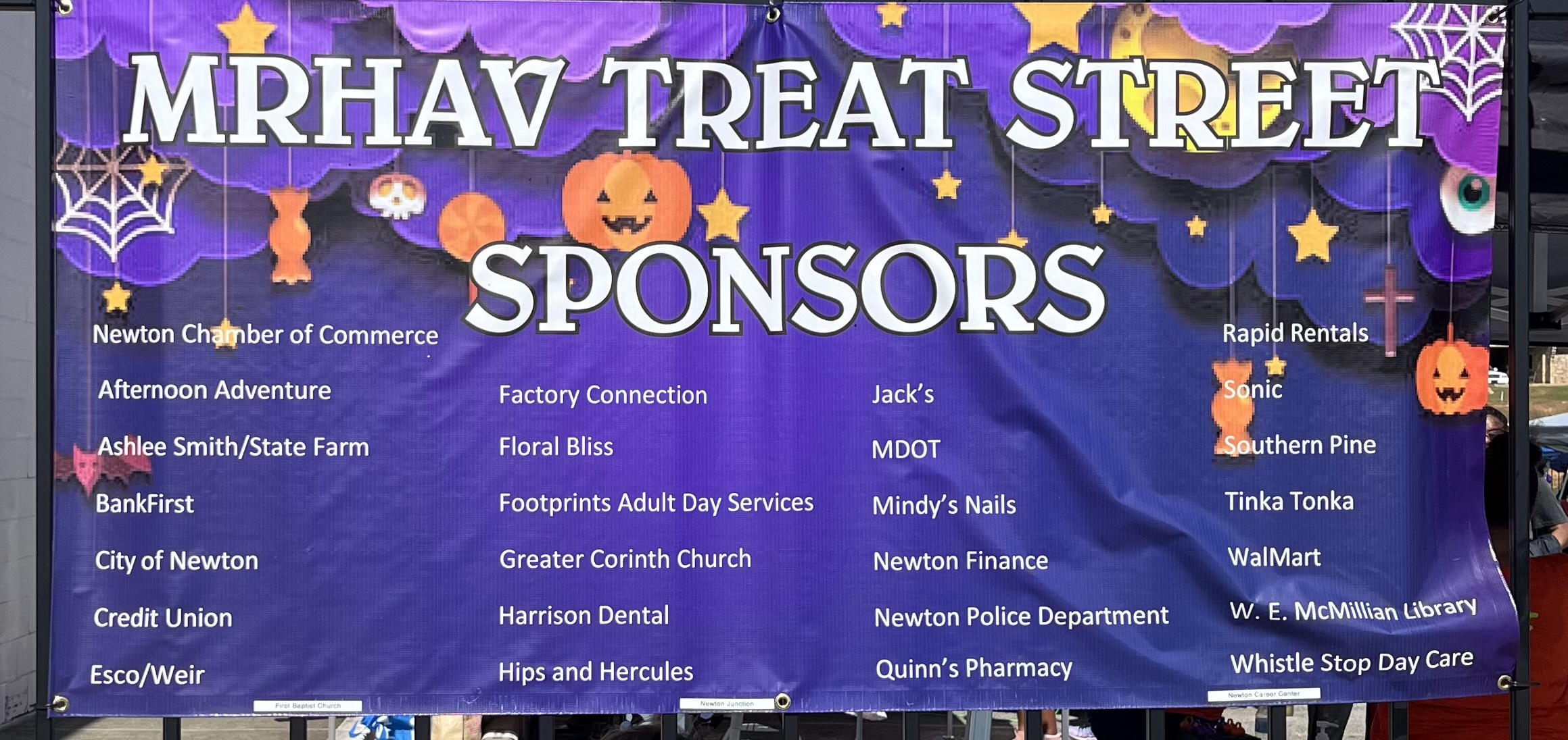 Afternoon Adventure Proud Sponsor of MRHAV Treat Street 2024! 🎃🍬
