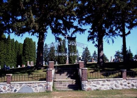 Saint John Cemetery Duncan, Iowa