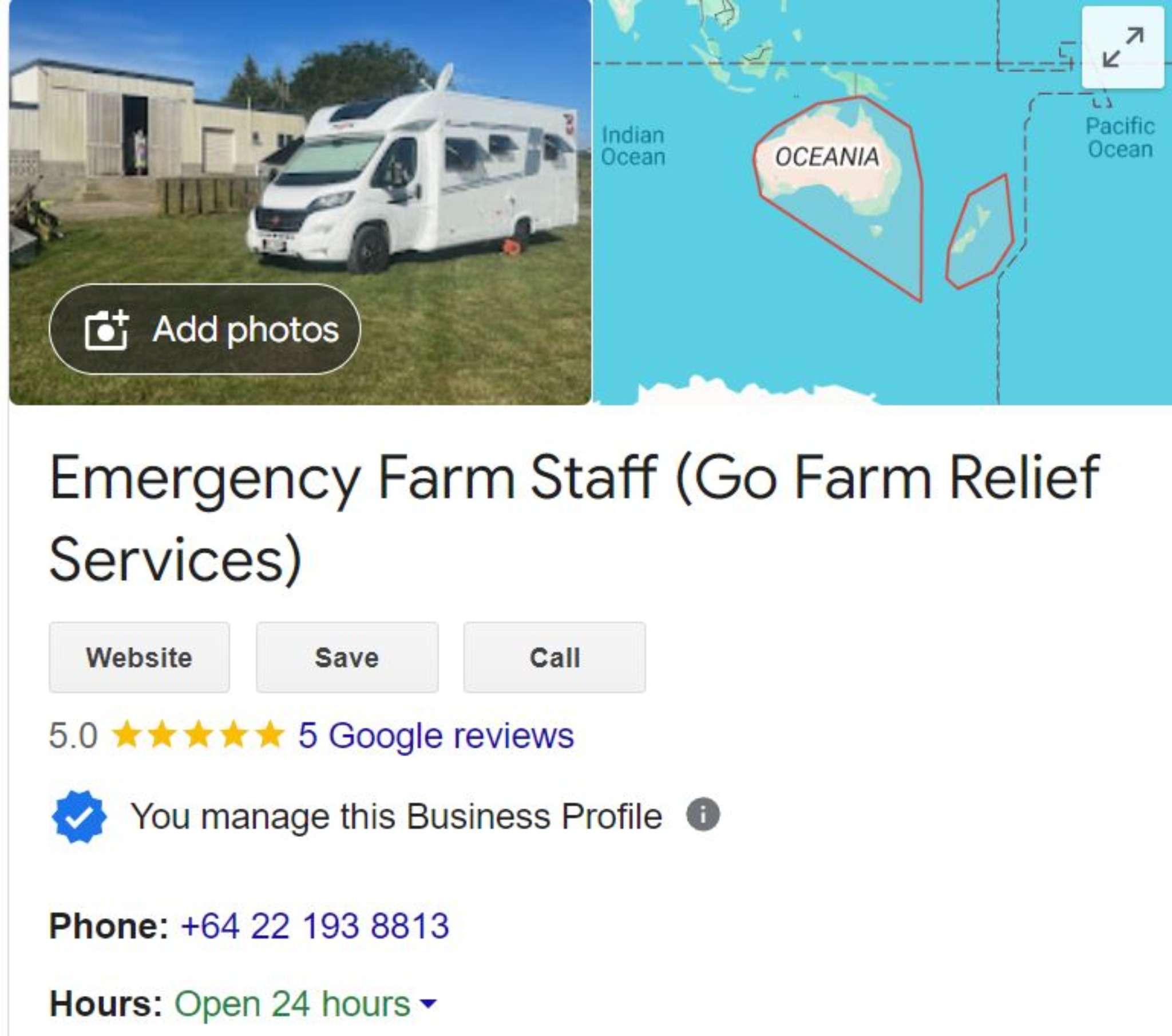 Ag Assist - Go Farm Relief Services Ltd
