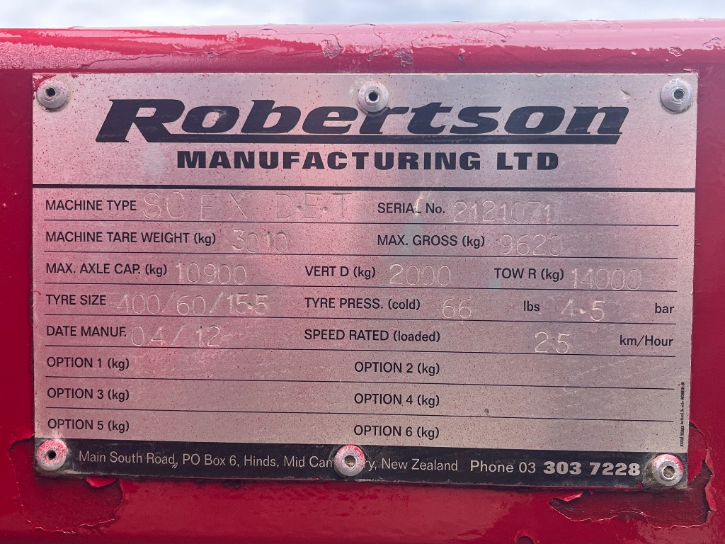 Ag Assist - Robertson Super Comby EX Silage Wagon