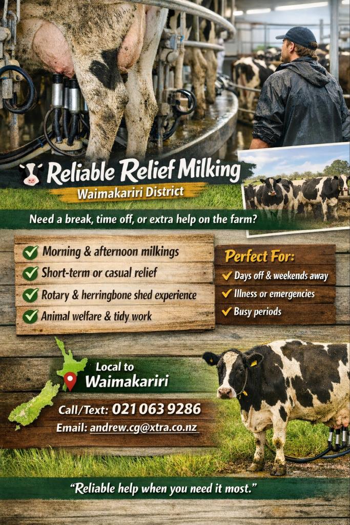 Relief milking