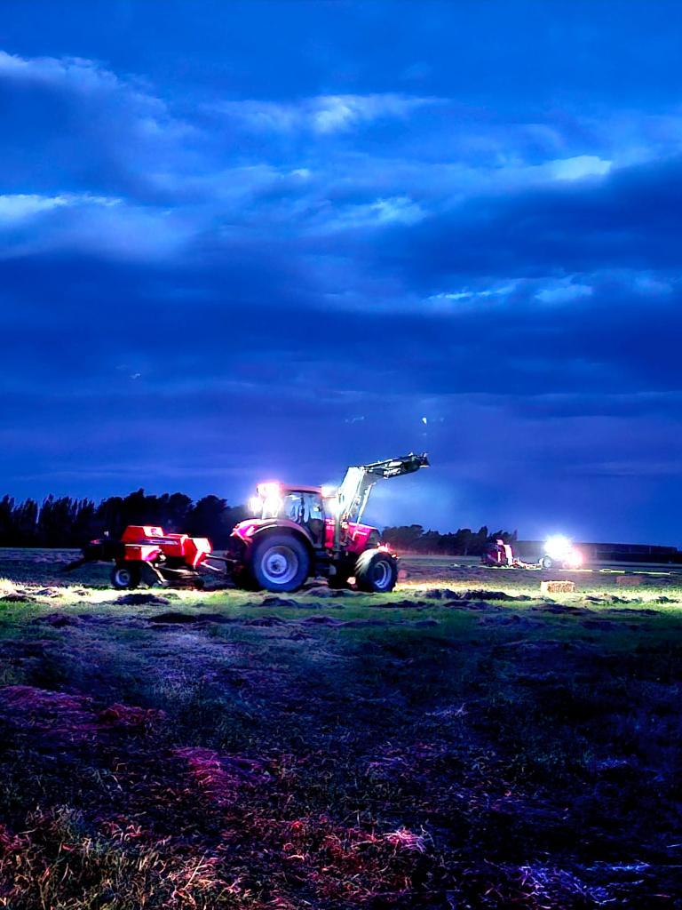 Tractor driver/helper for new irrigation block