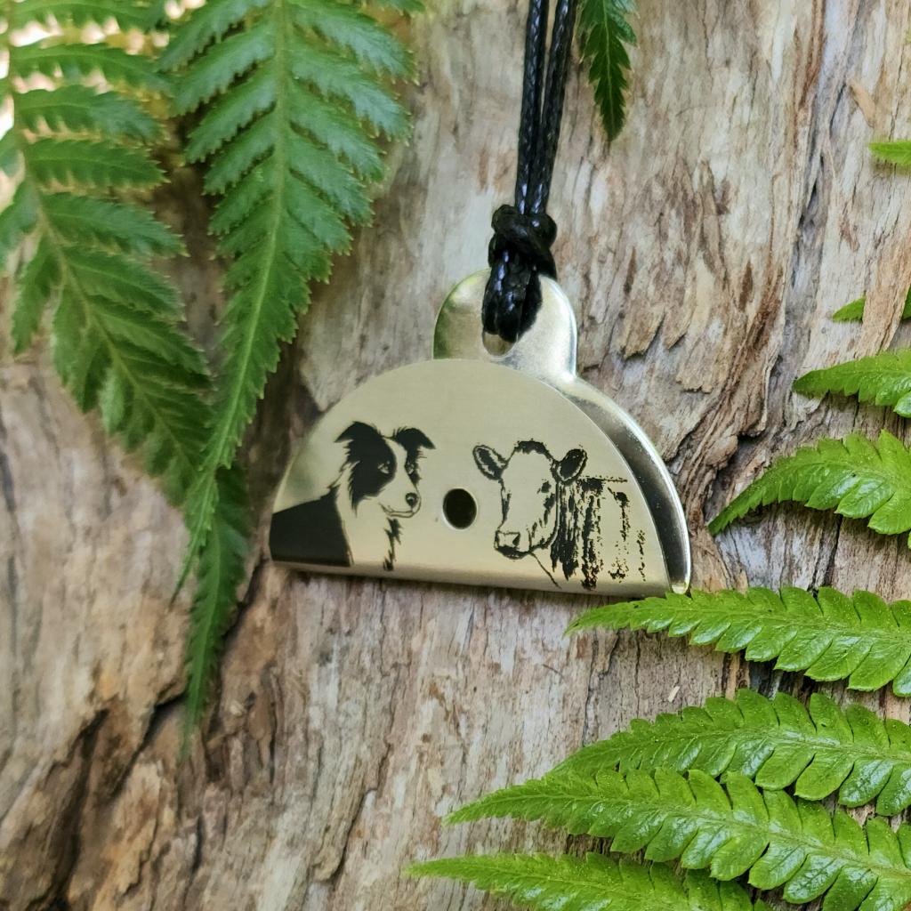 Custom Engraved Shepherds Whistle - Stainless Steel