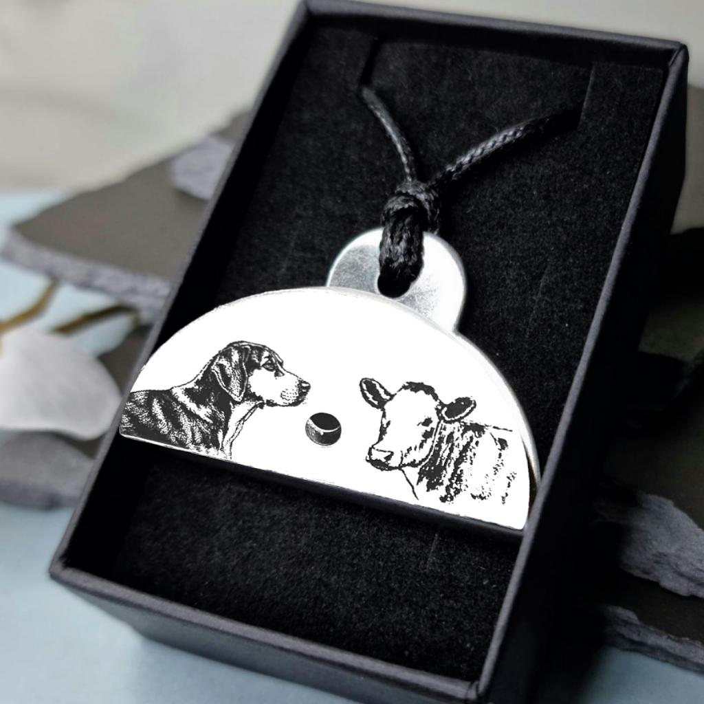 Custom Engraved Shepherds Whistle - Stainless Steel