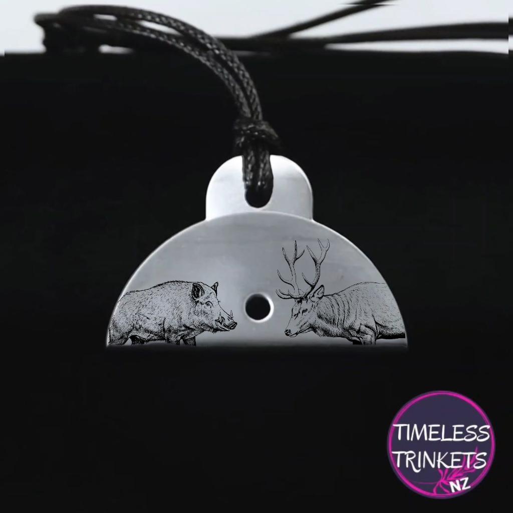 Ag Assist - Custom Engraved Shepherds Whistle - Stainless Steel