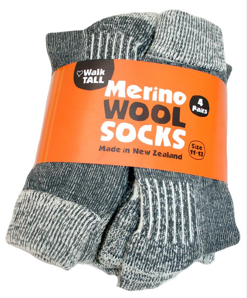 Merino All Season Sock - 4 Pairs