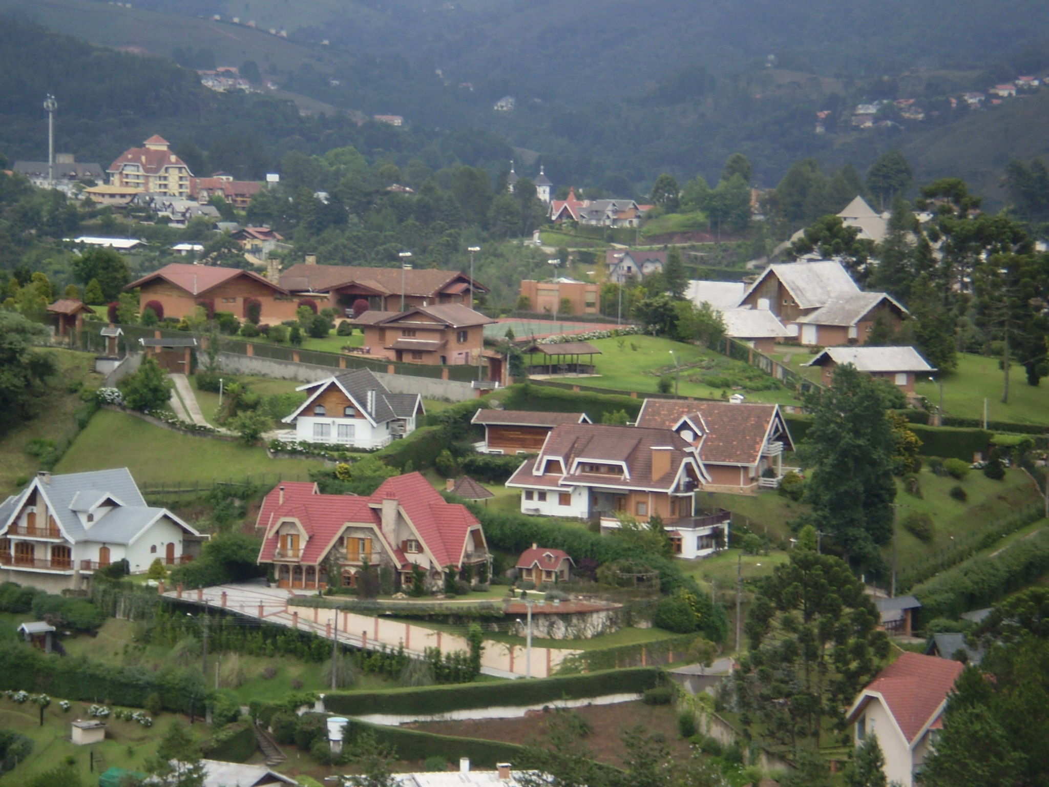 View of Campos do Jordão