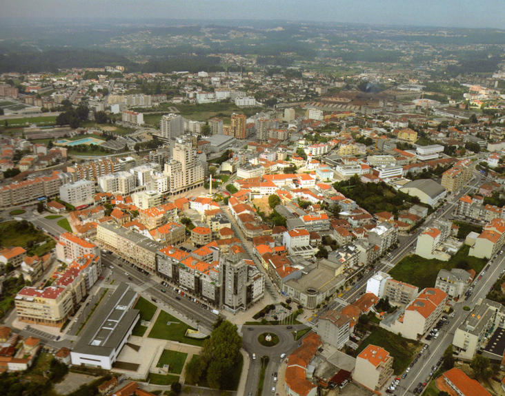 View of São João da Madeira