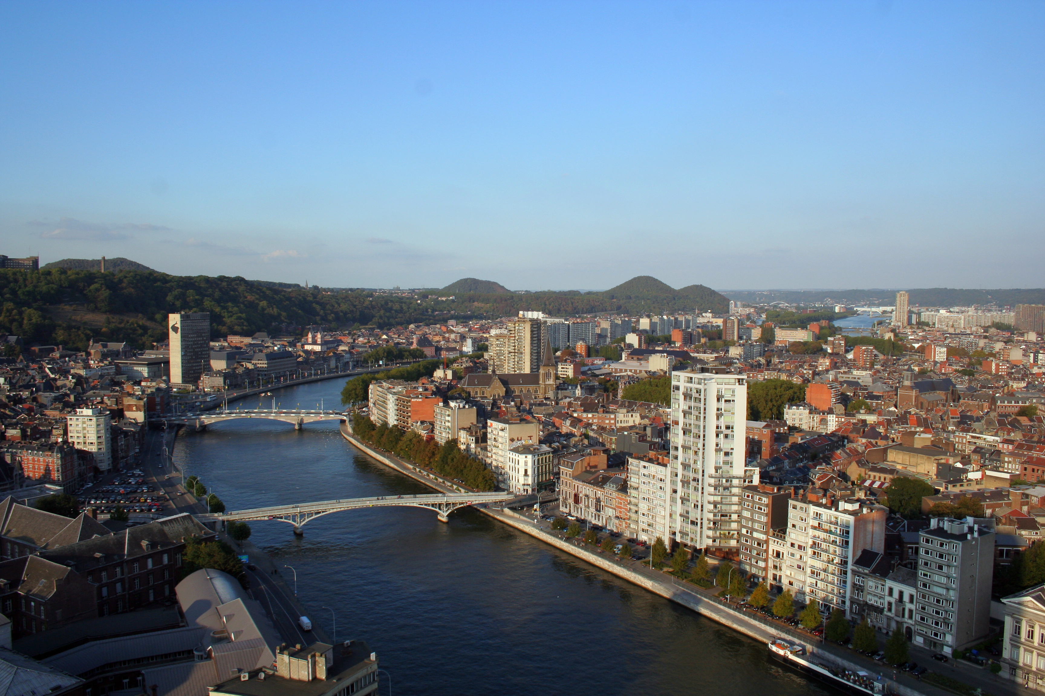 View of Liège