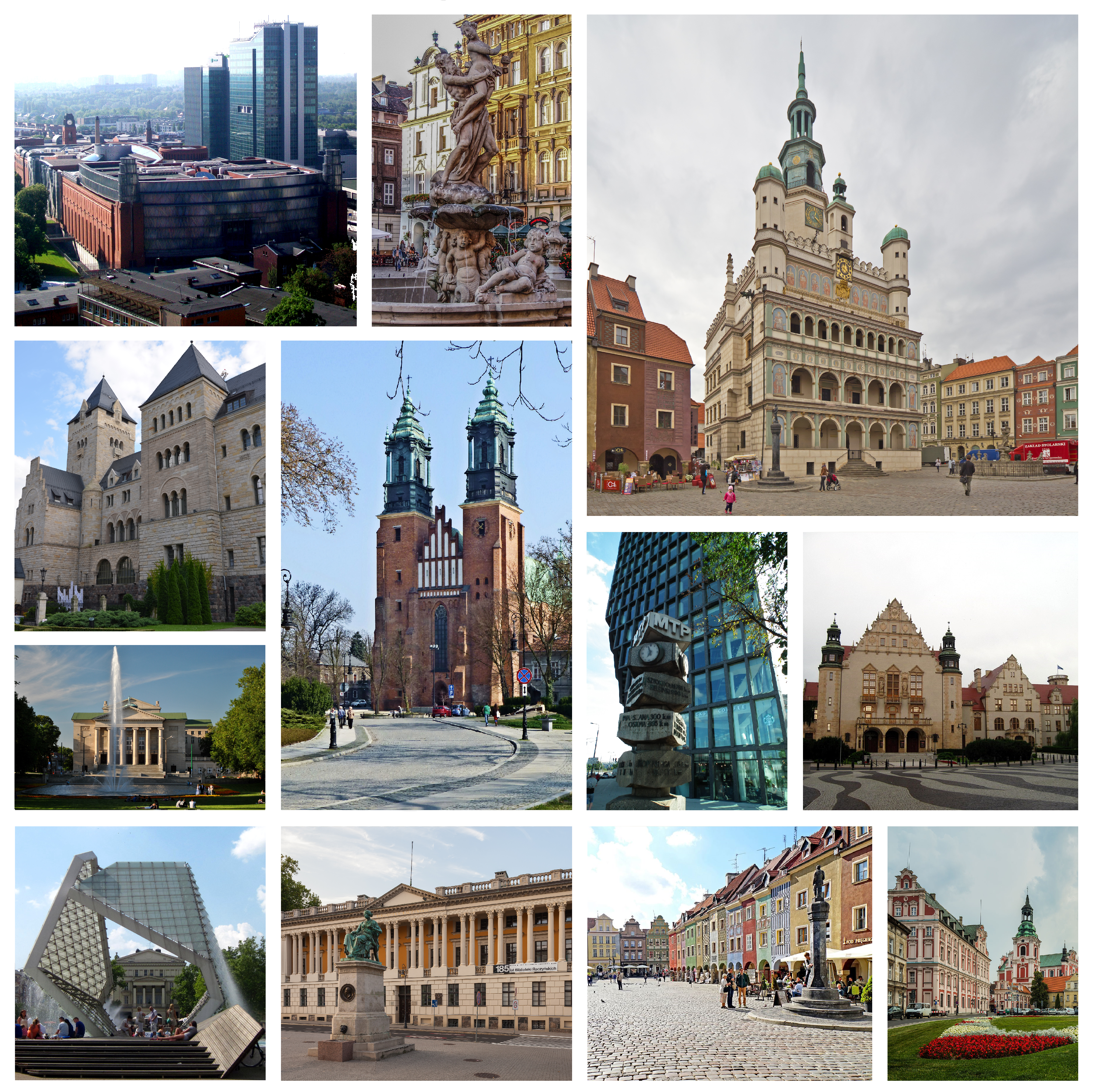 View of Poznań