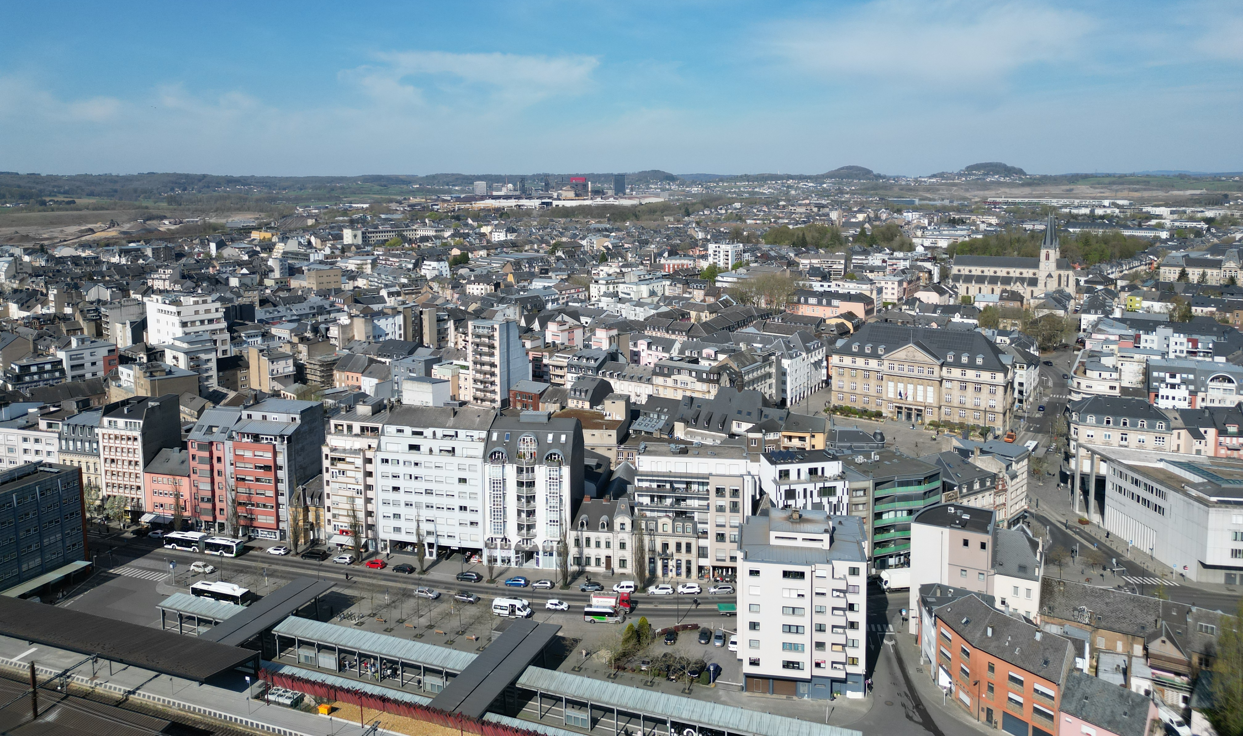 View of Esch-sur-Alzette