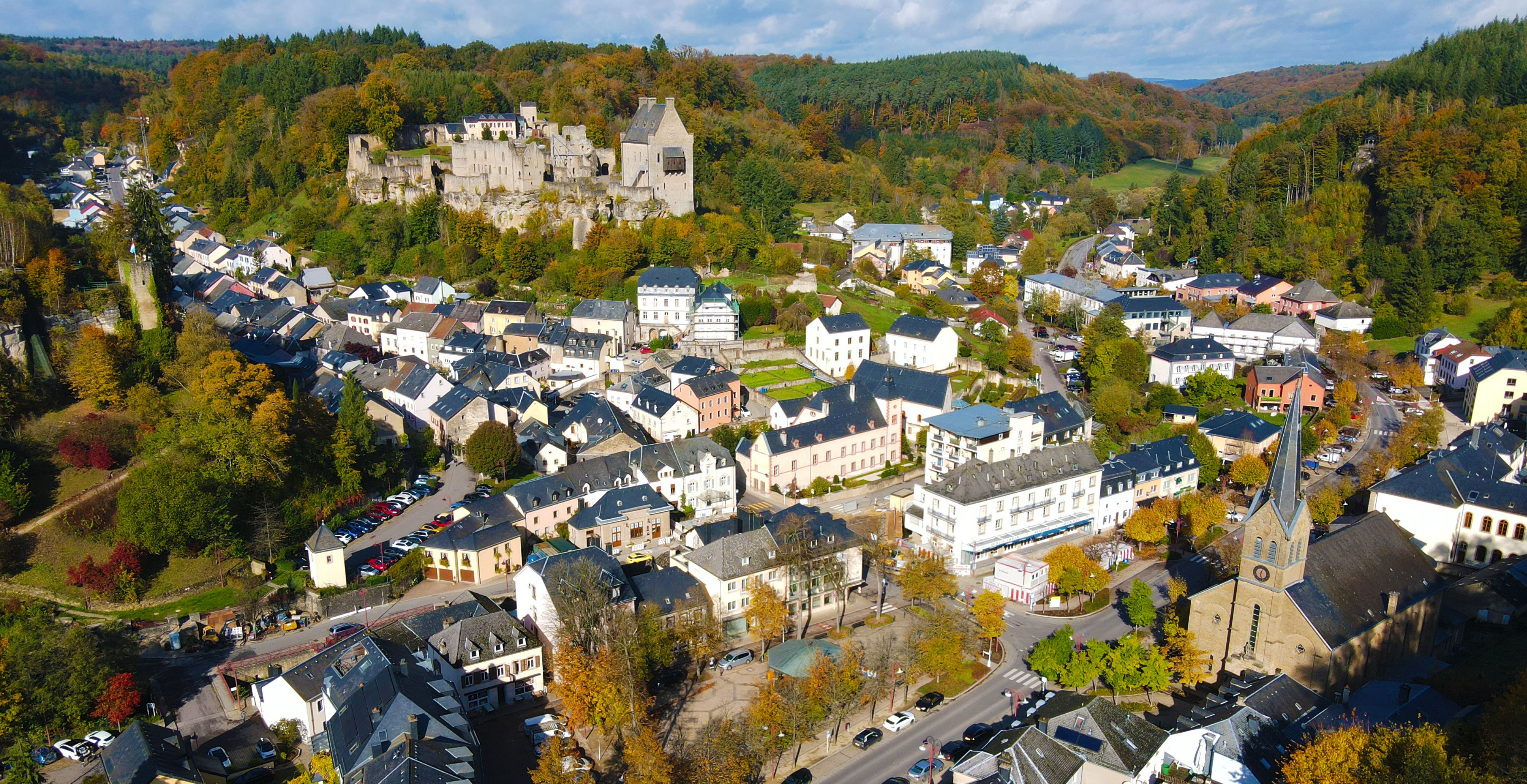 View of Larochette