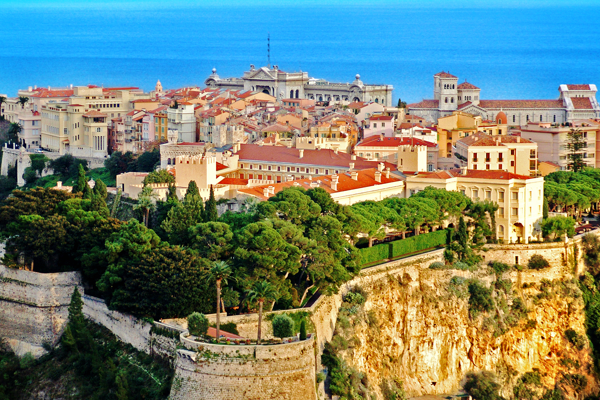 Vista de Mônaco