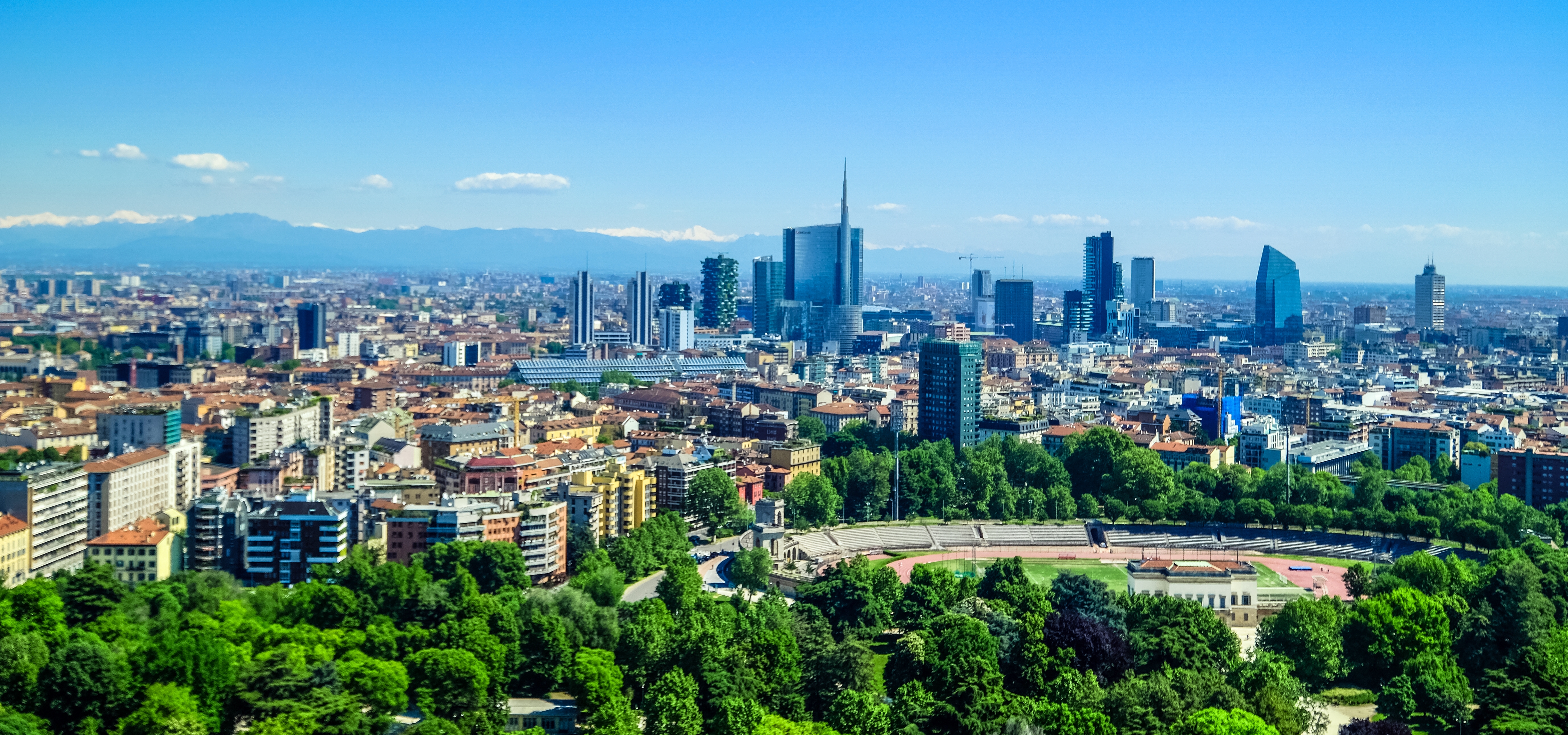 View of Milan