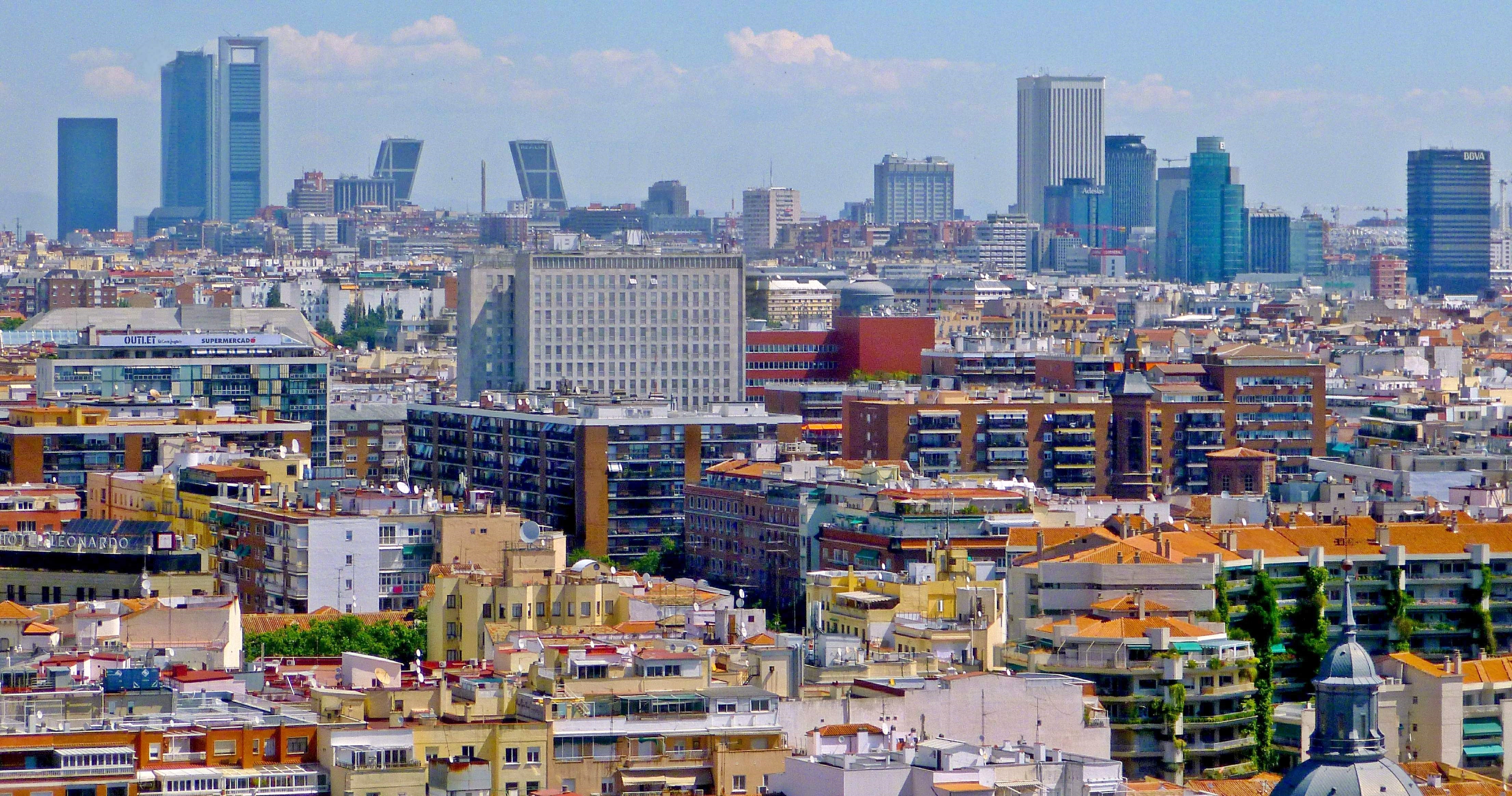 Vista di Madrid
