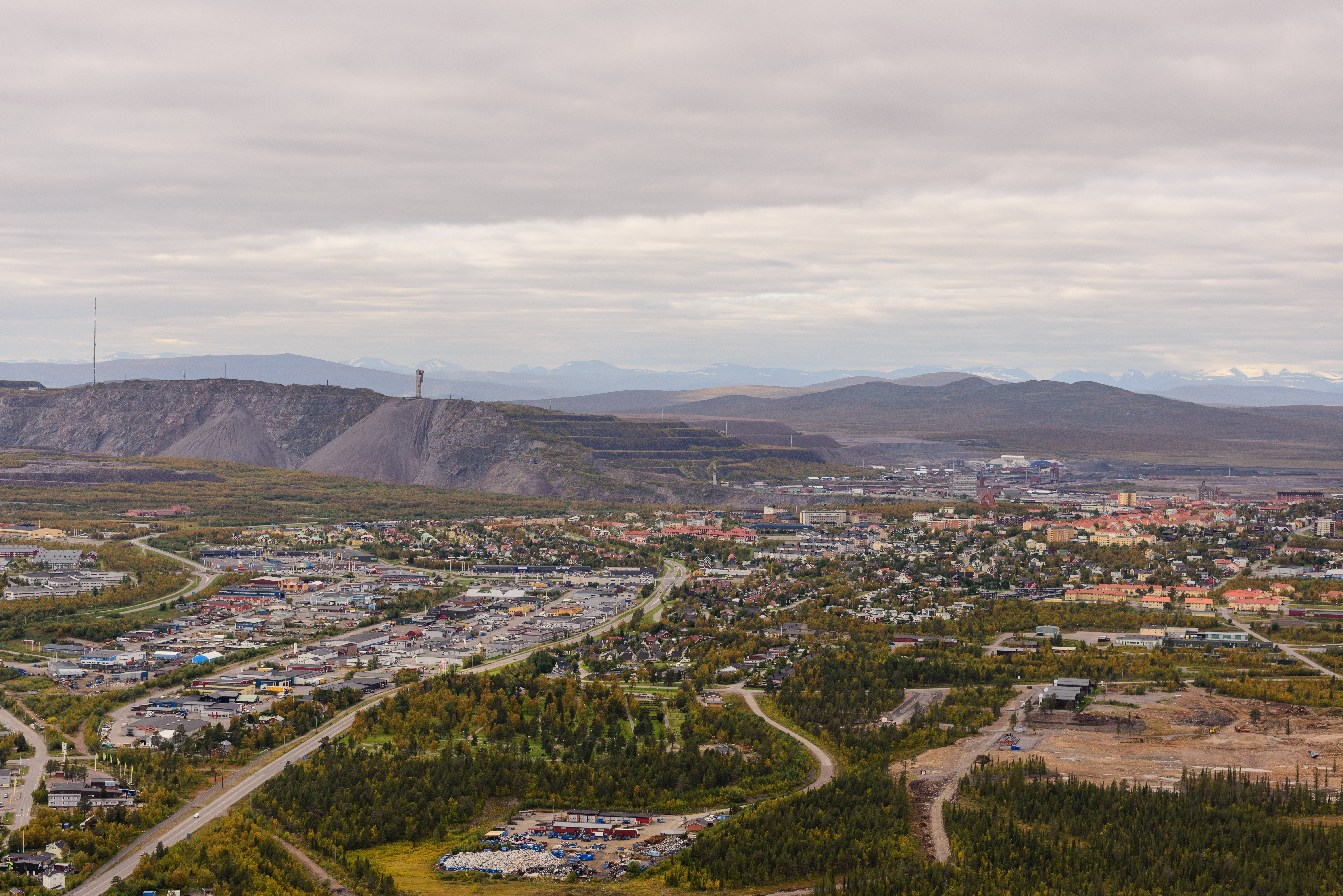 Vista de Kiruna