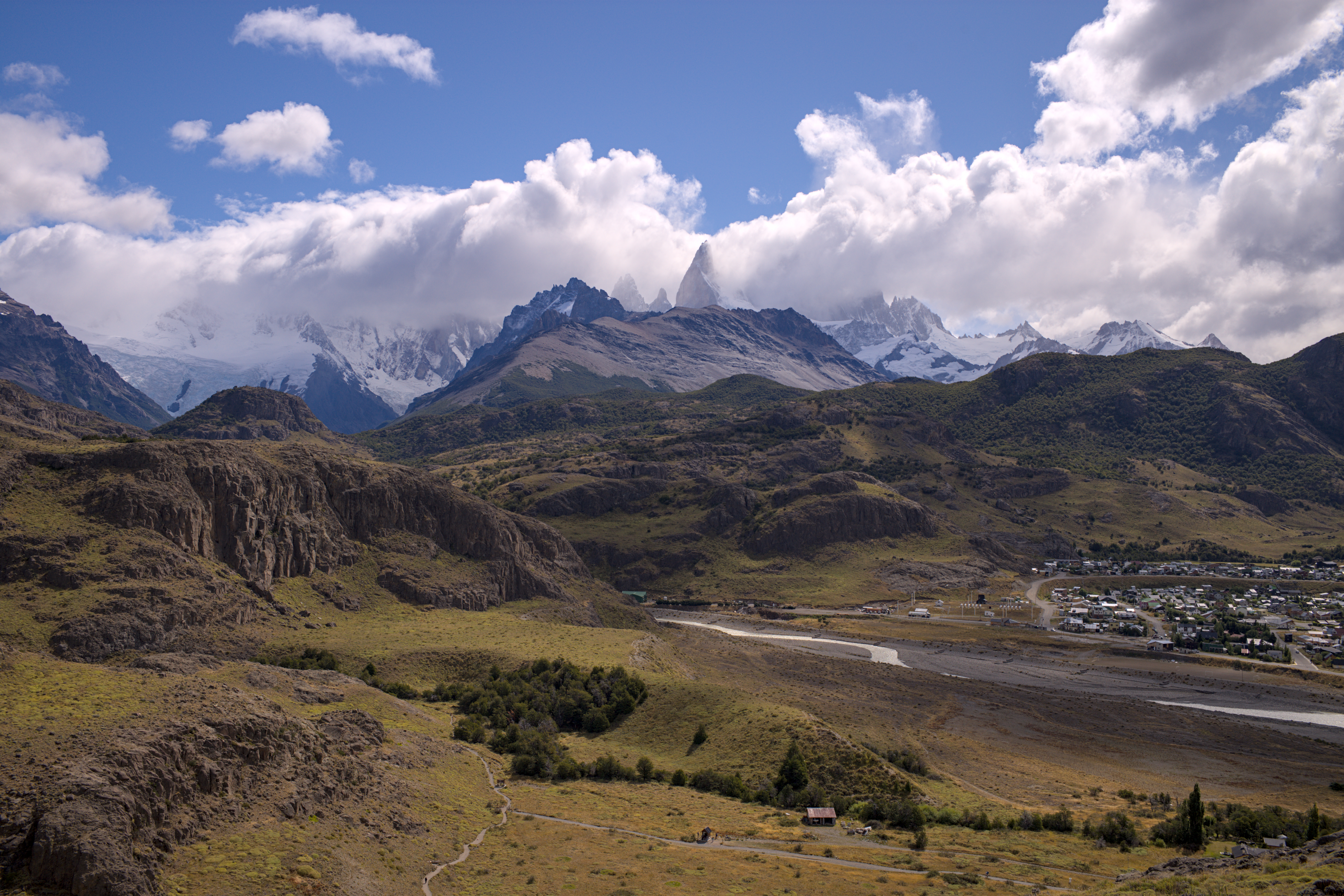 View of El Chaltén