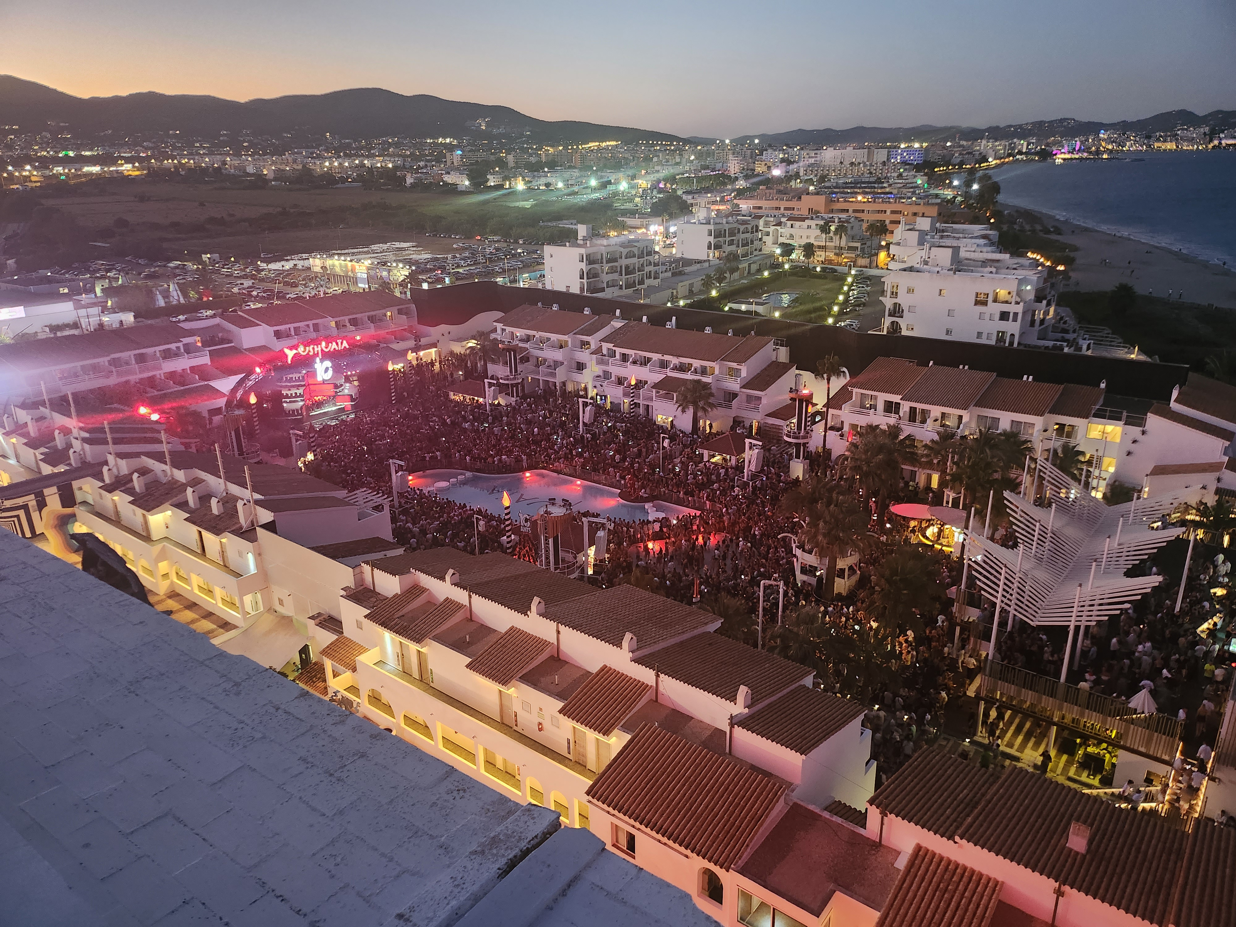 Vista de Ibiza