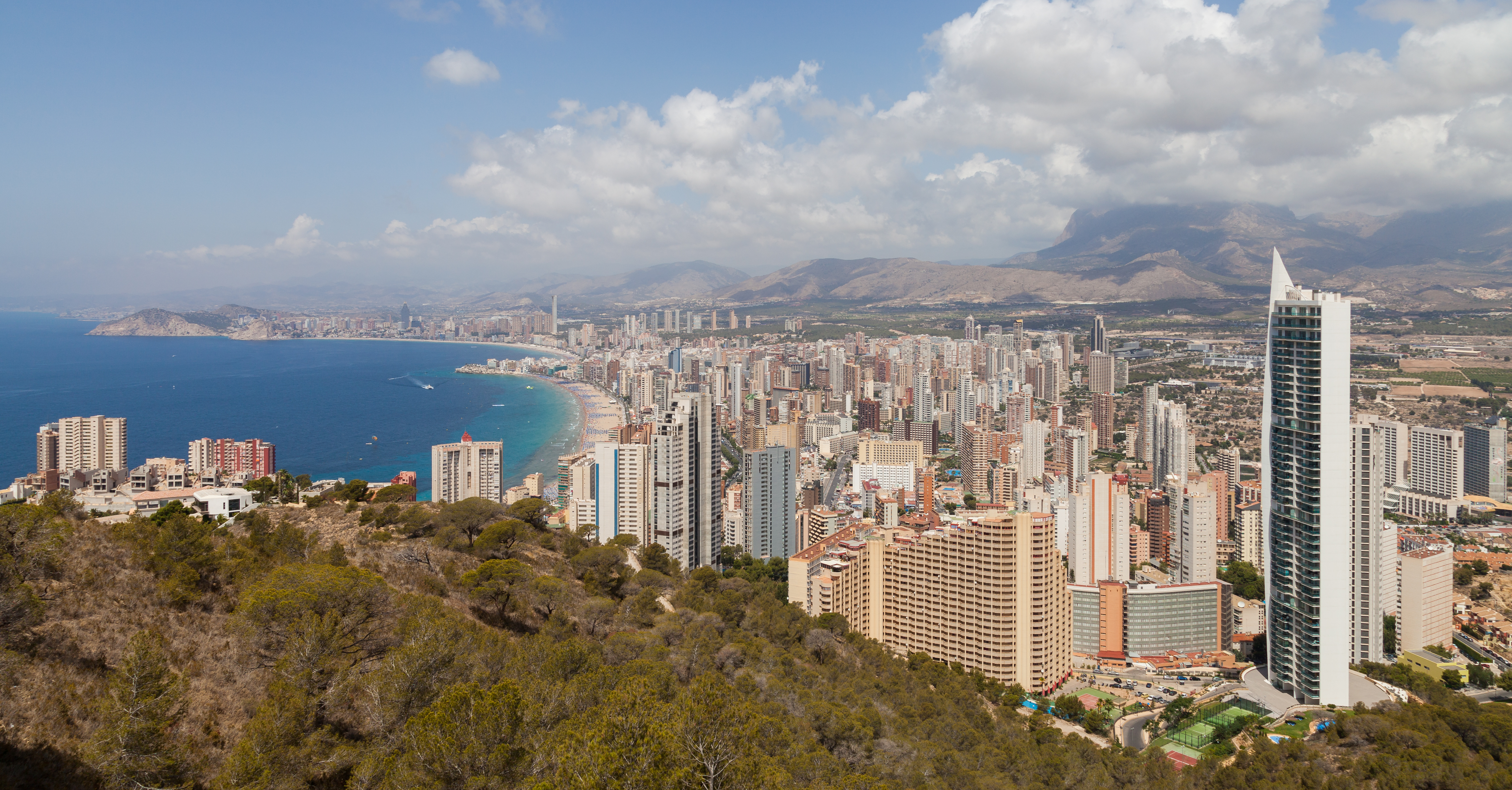 Vista de Benidorm