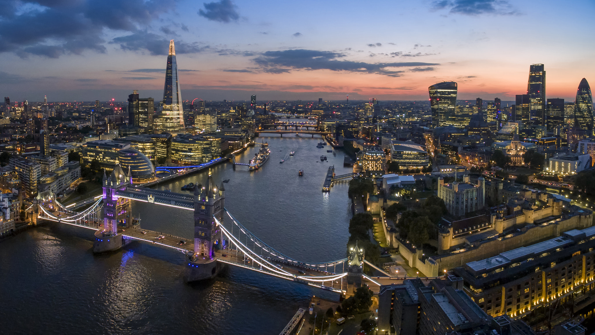 View of London