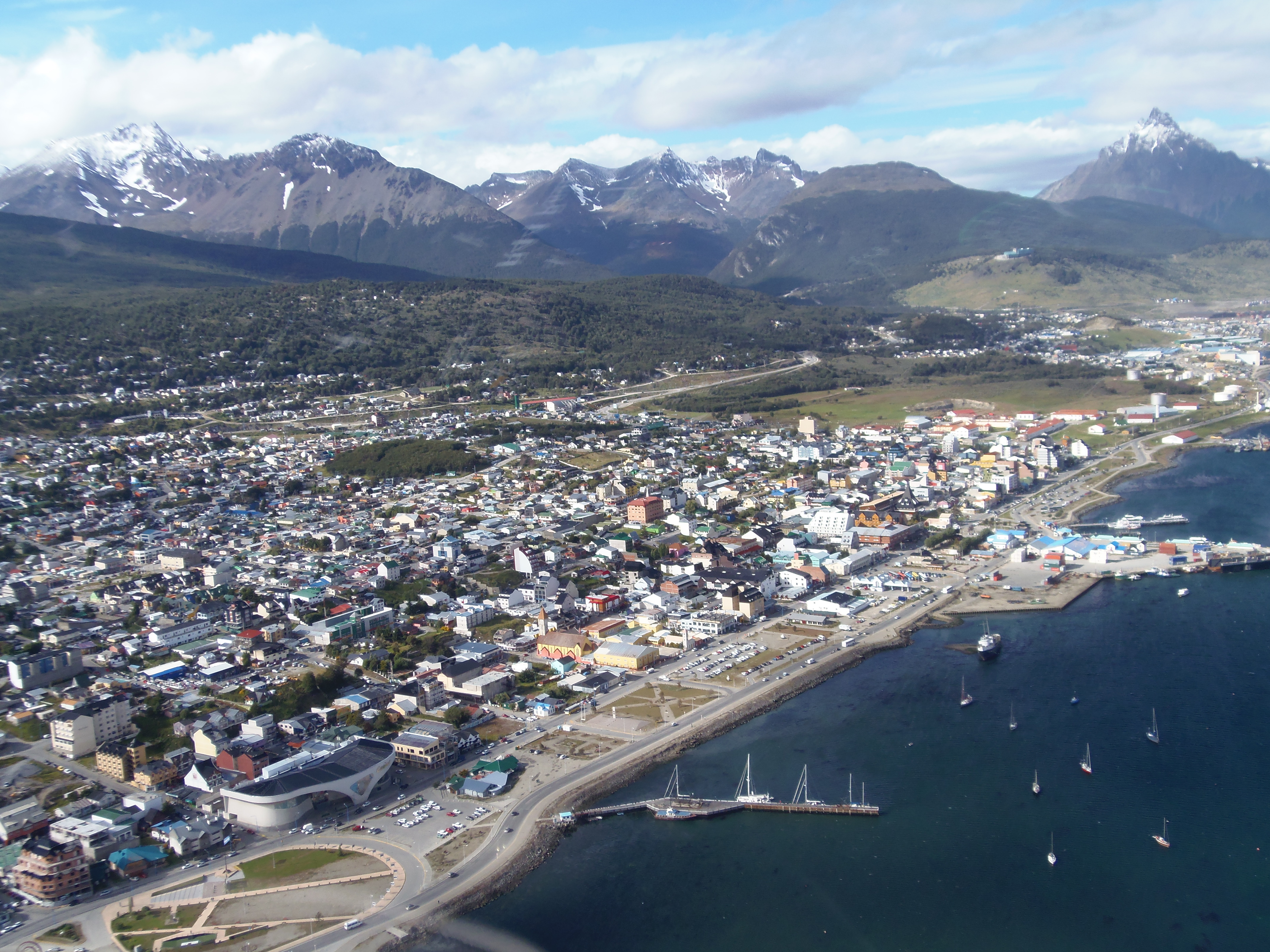 View of Ushuaia