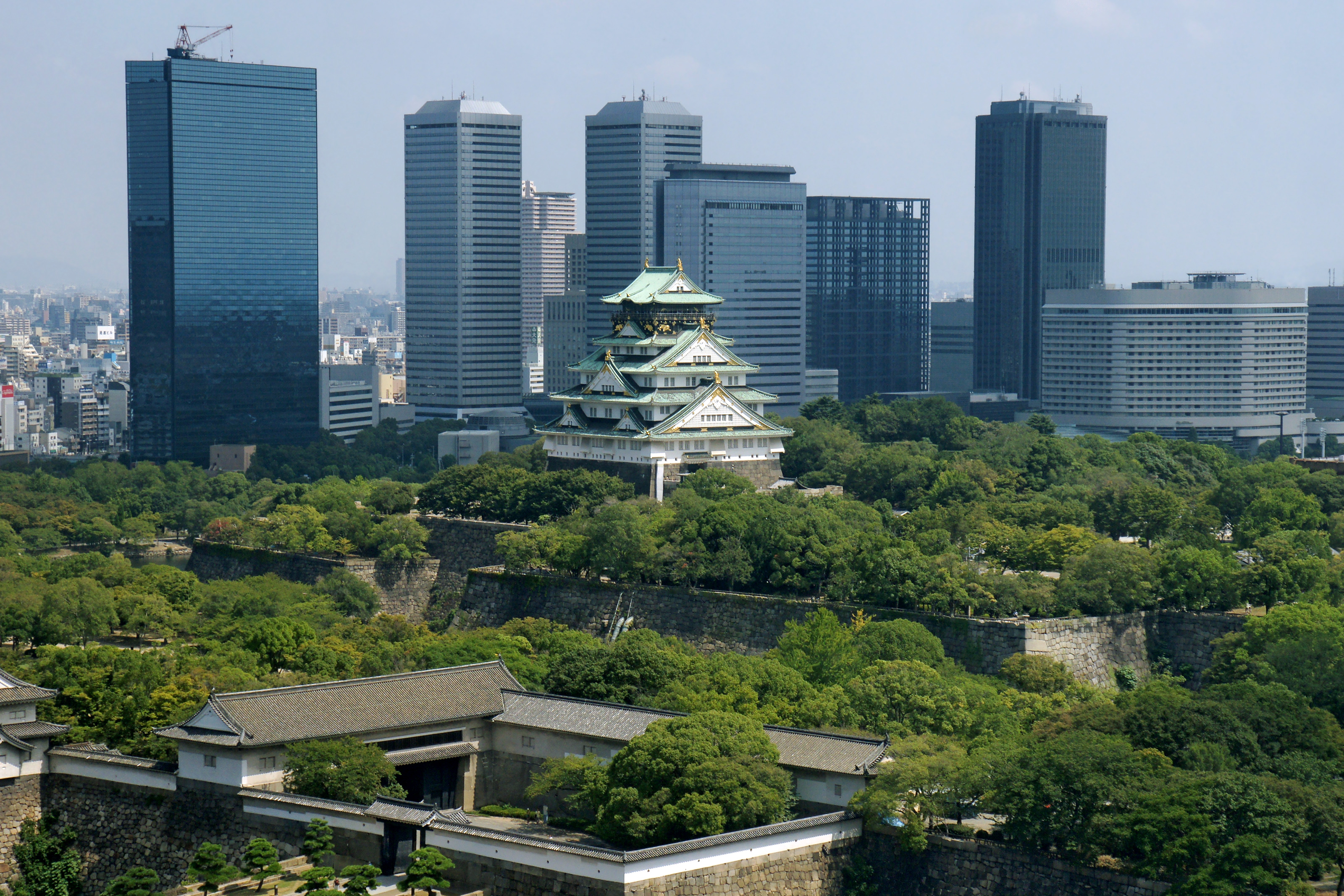 Vista di Osaka