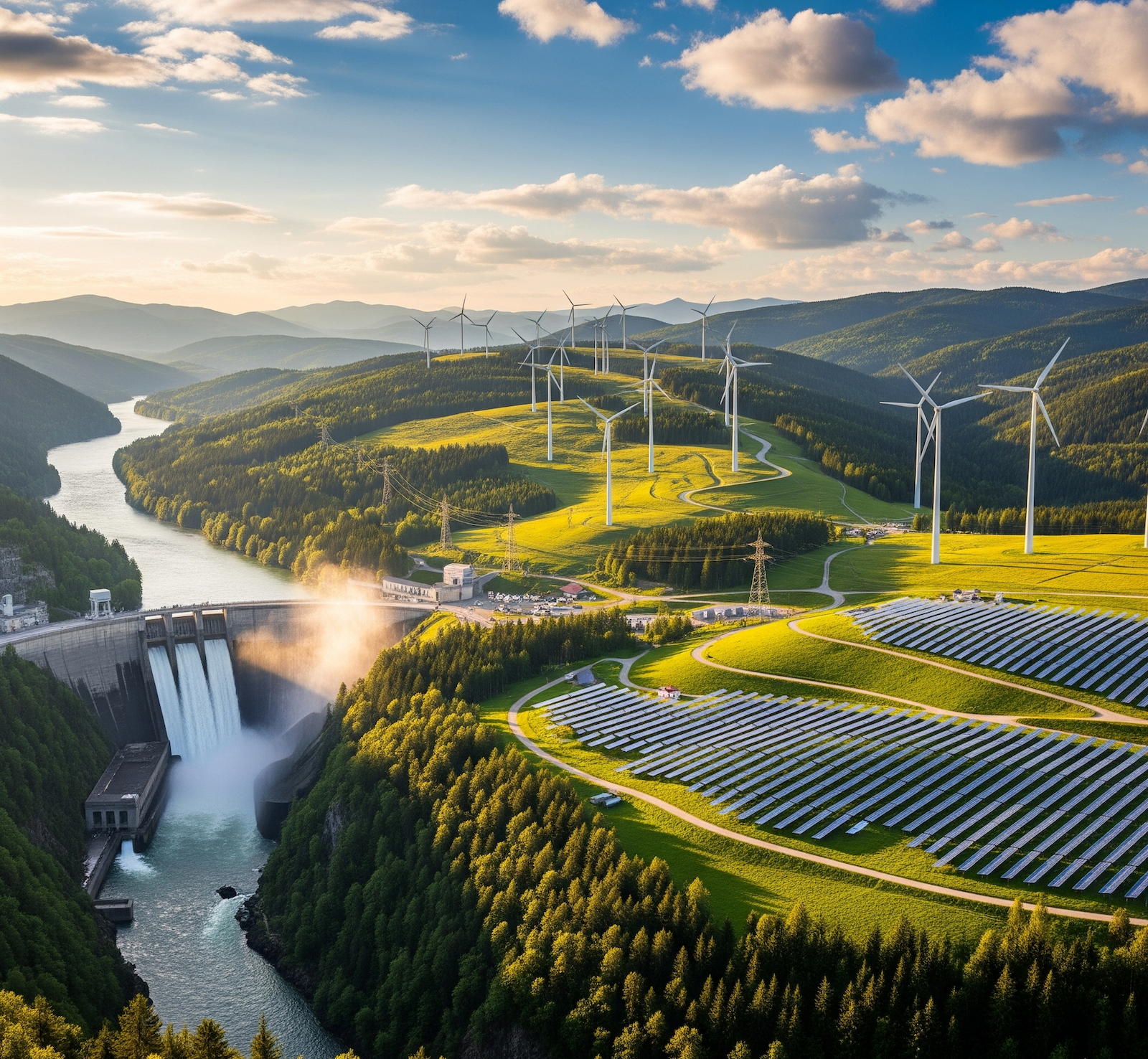 Sdílení energie z obnovitelných zdrojů: Který zdroj se vyplatí nejvíce?