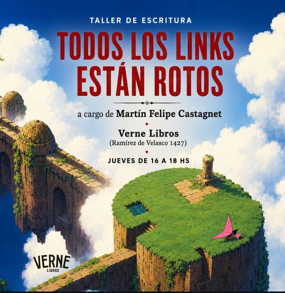 Imagen de Taller de escritura: Todos los links están rotos