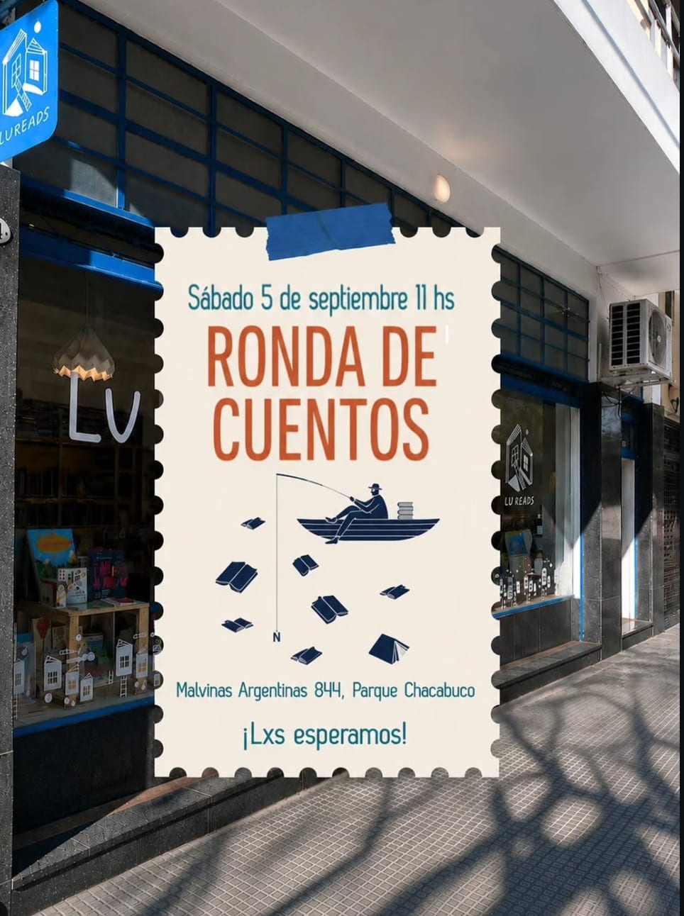 Imagen de Ronda de cuentos - Lu Reads Libros - Nati cuenta