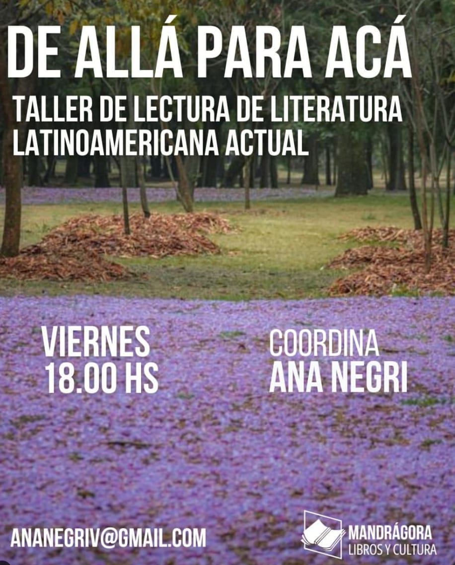 Imagen de De allá para acá - Taller de lectura de literatura Latinoamérica actual