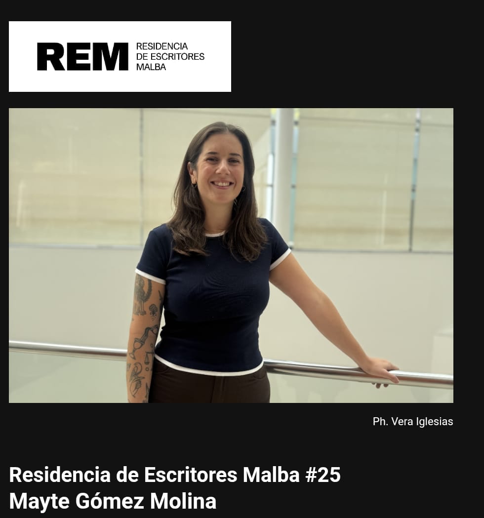 Imagen de Entrevista pública   Mayte Gómez Molina en Residencia