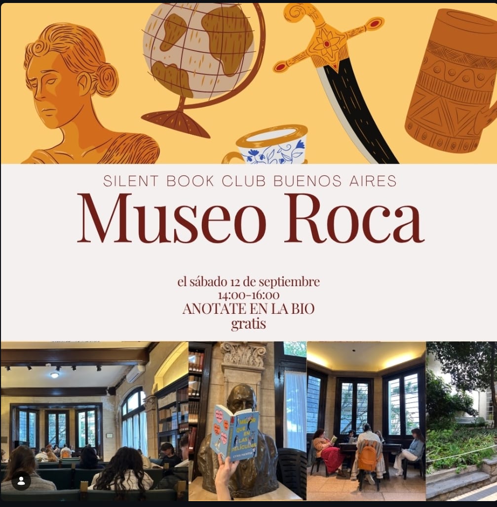 Imagen de Silent Book Club Buenos Aires- Museo Roca