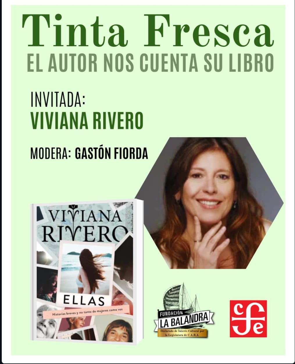 Imagen de 8vo Encuentro: Tinta Fresca: El autor nos cuenta si libro - Viviana Rivero